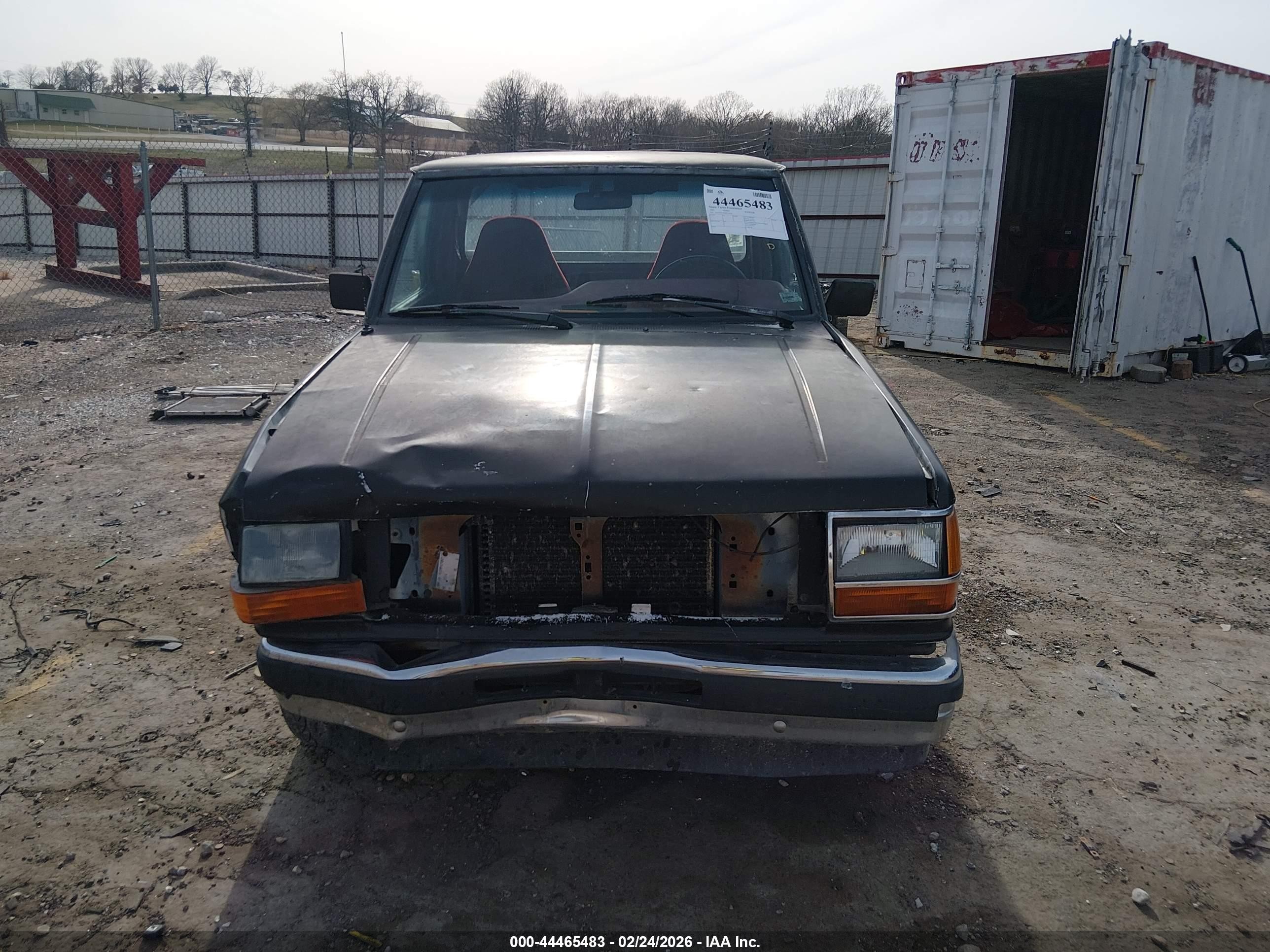 1991 Ford Ranger   Black vin: 1FTCR10UXMPA29207