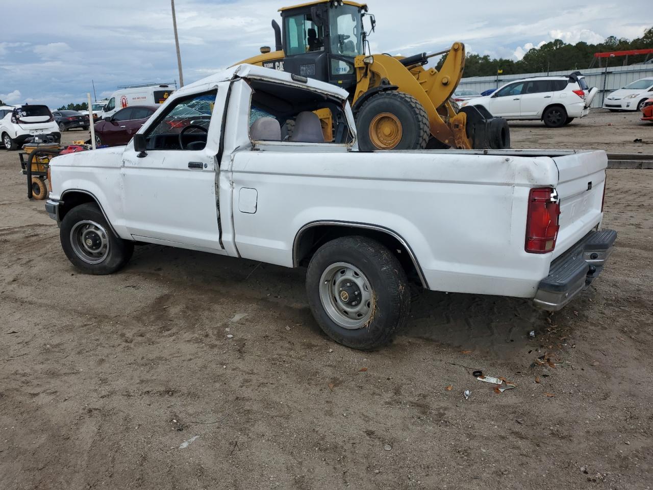 1991 Ford Ranger White vin: 1FTCR10UXMUB00388