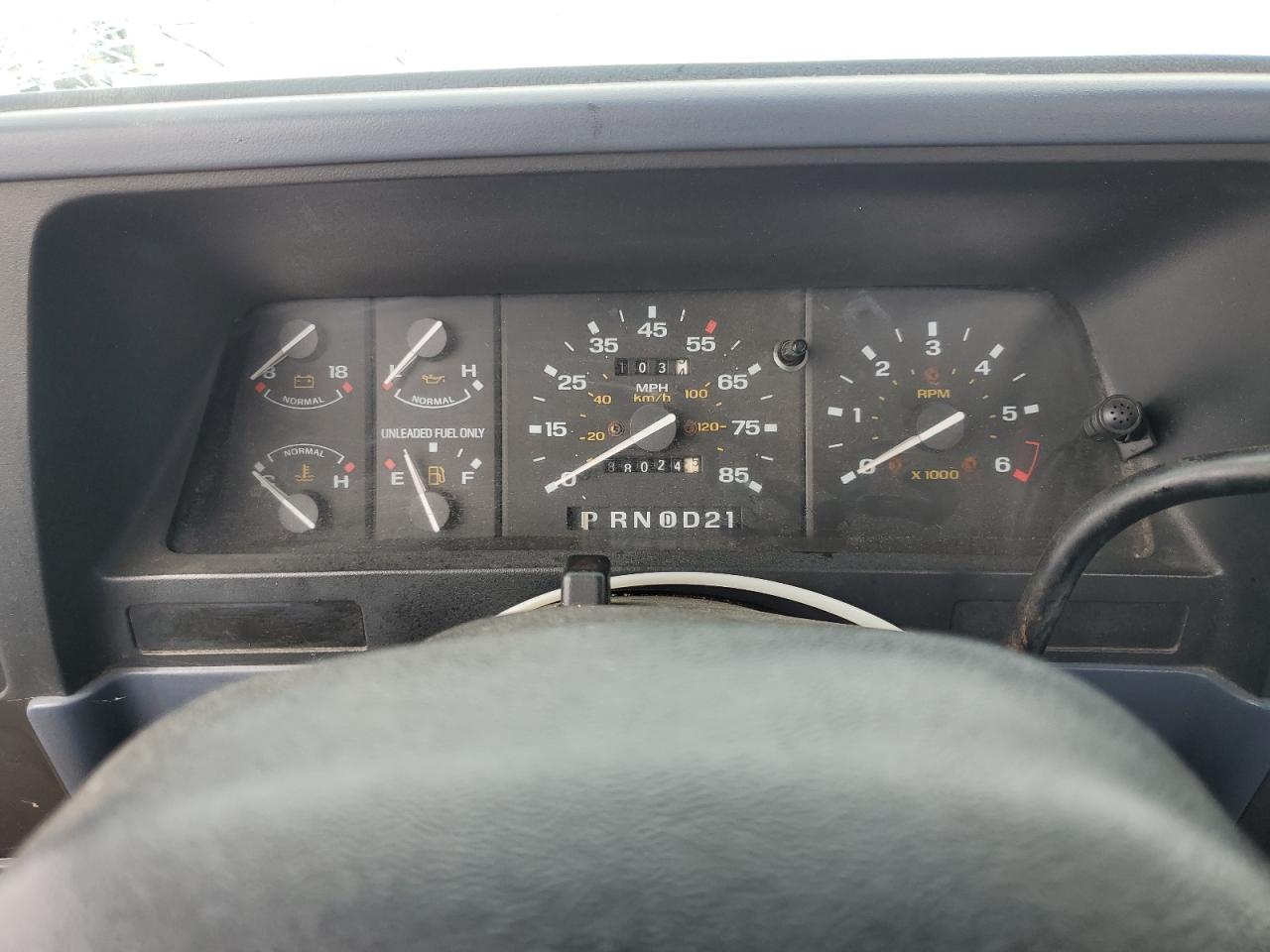 1991 Ford Ranger White vin: 1FTCR10UXMUB00388