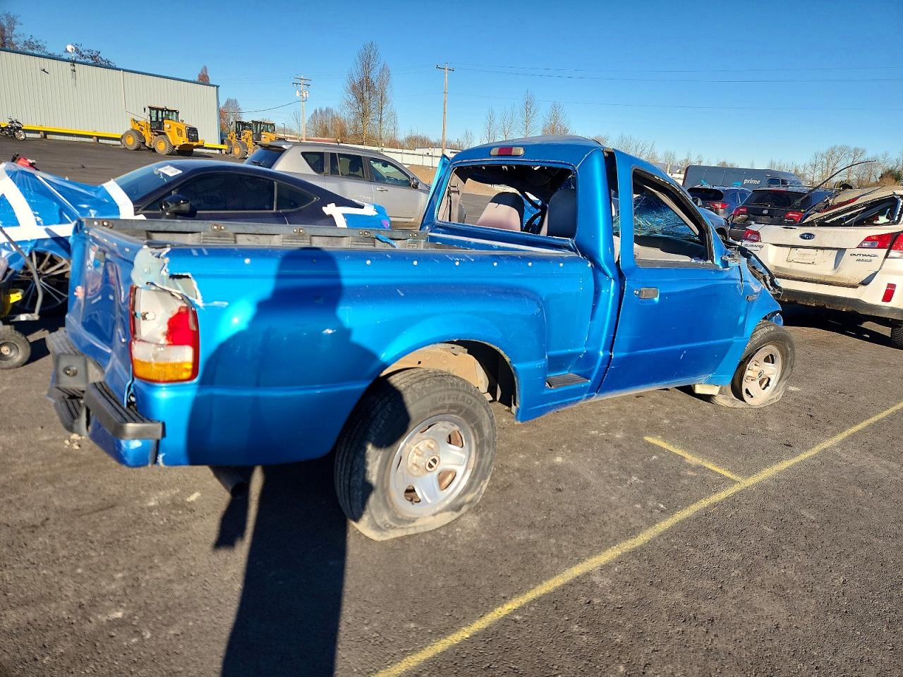 1993 Ford Ranger Blue vin: 1FTCR10UXPPB22846