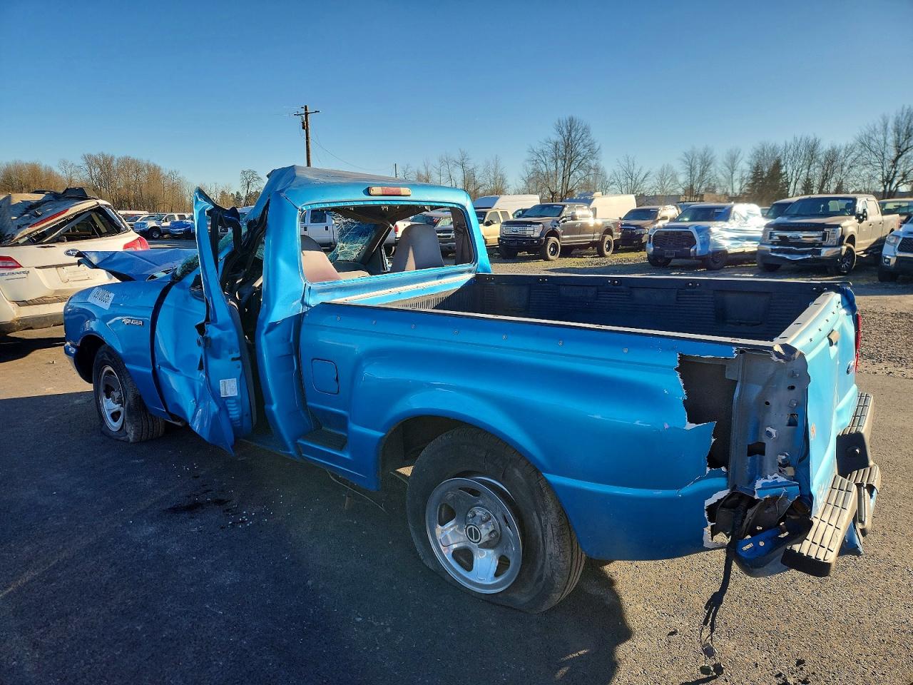 1993 Ford Ranger Blue vin: 1FTCR10UXPPB22846