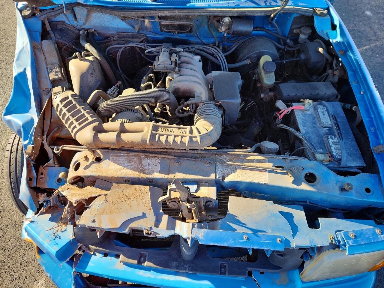 1993 Ford Ranger Blue vin: 1FTCR10UXPPB22846