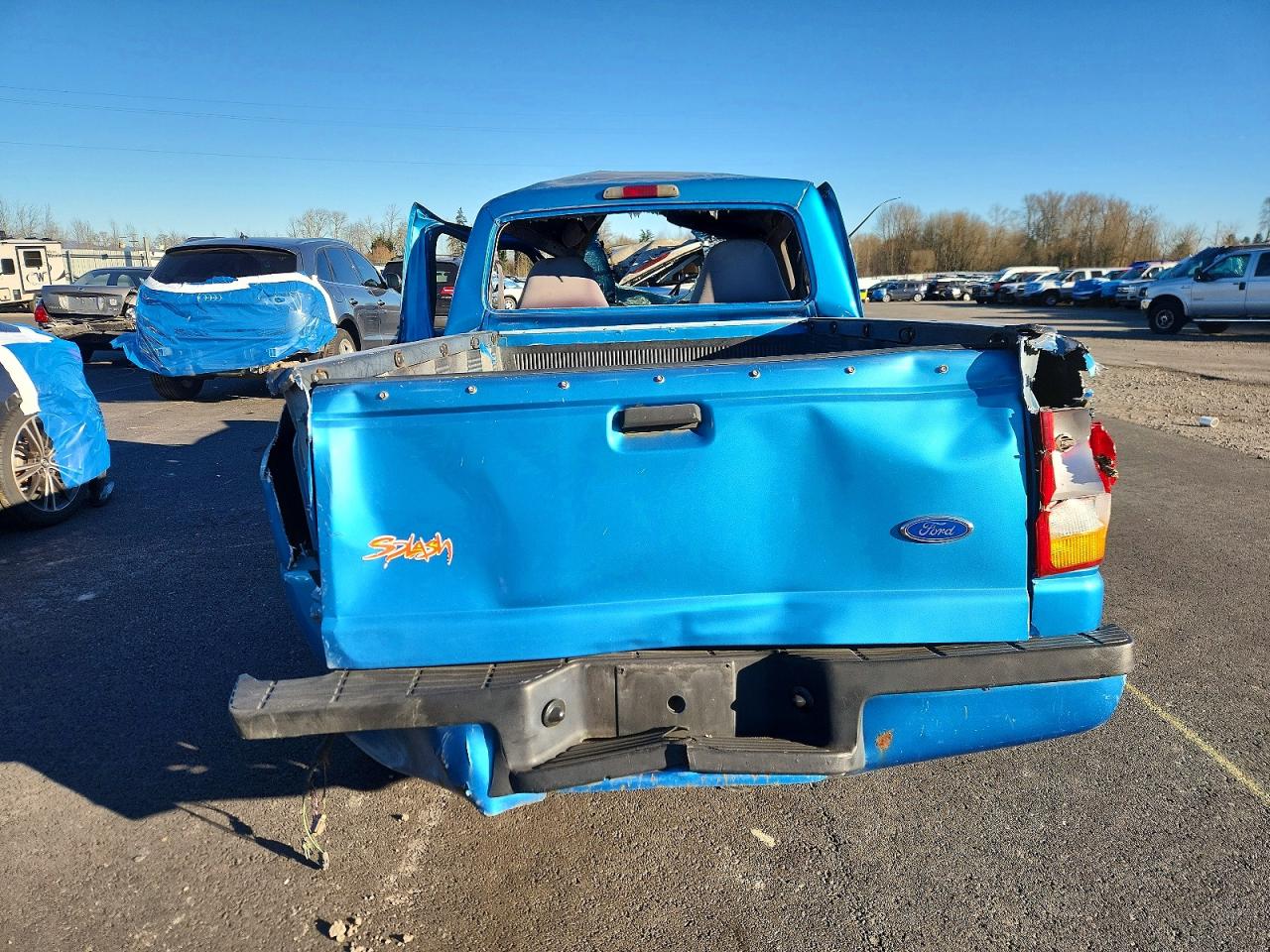 1993 Ford Ranger Blue vin: 1FTCR10UXPPB22846