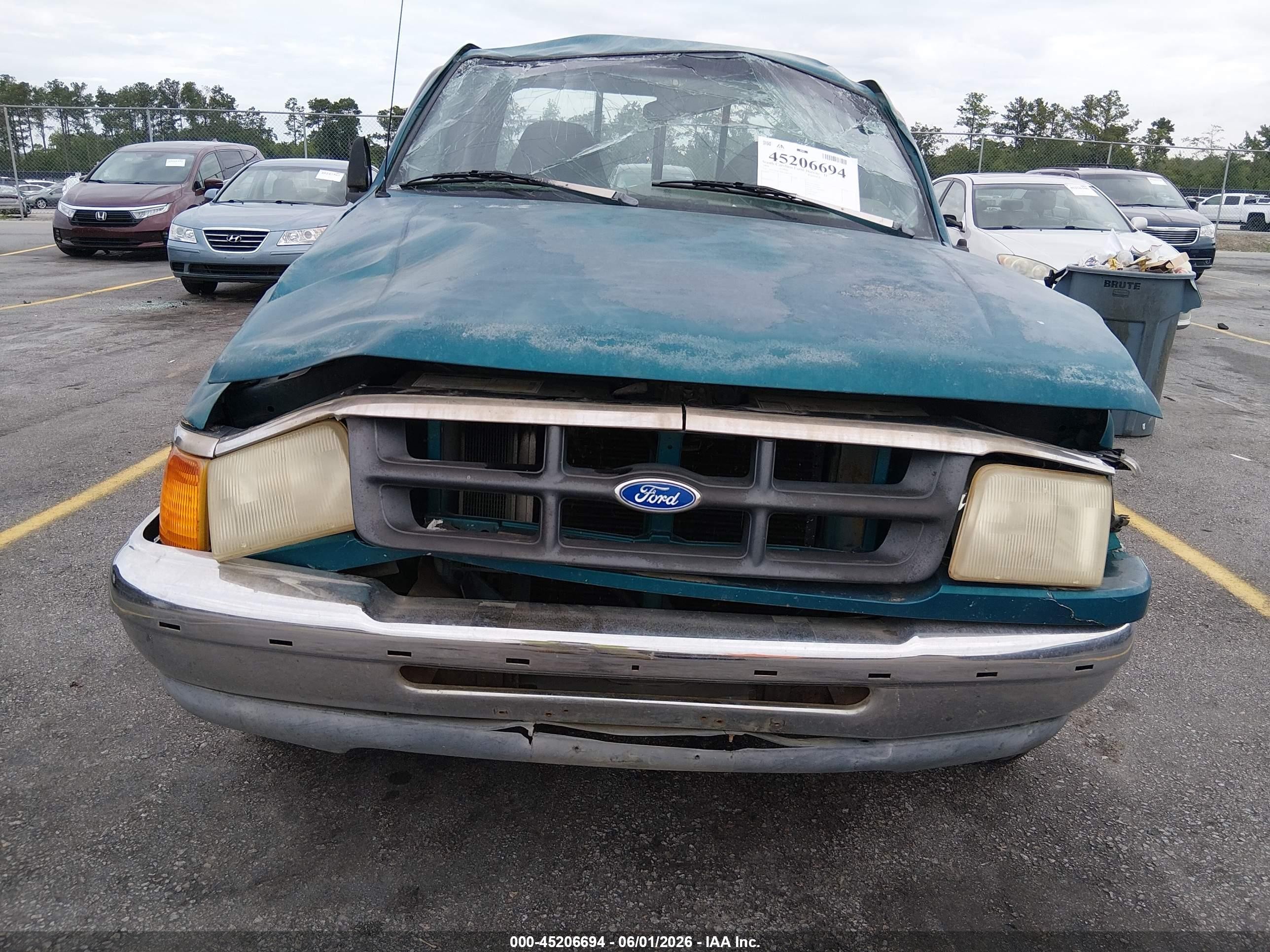 1994 Ford Ranger   Turquoise vin: 1FTCR10UXRUA84149