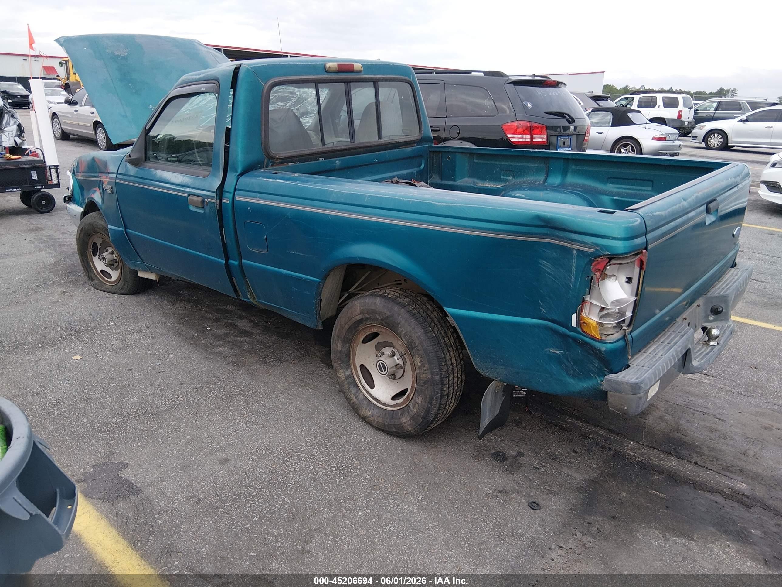 1994 Ford Ranger   Turquoise vin: 1FTCR10UXRUA84149