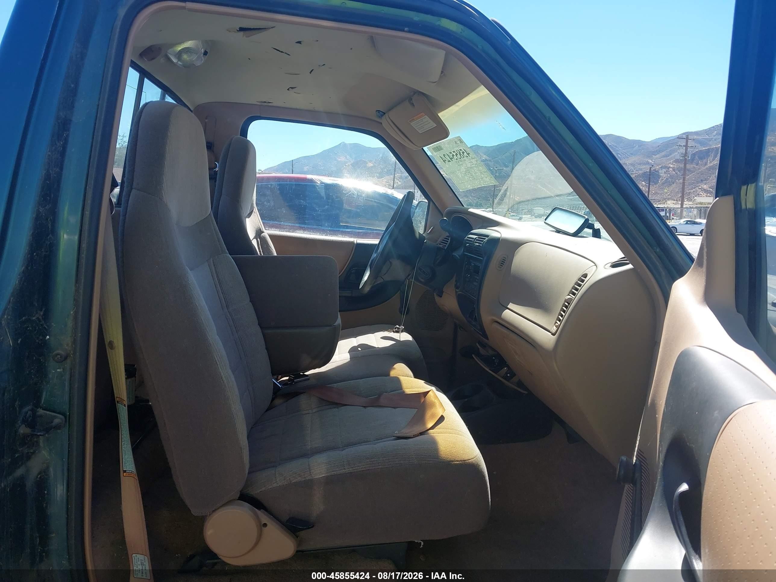 1996 Ford Ranger   Green vin: 1FTCR10UXTPB60748