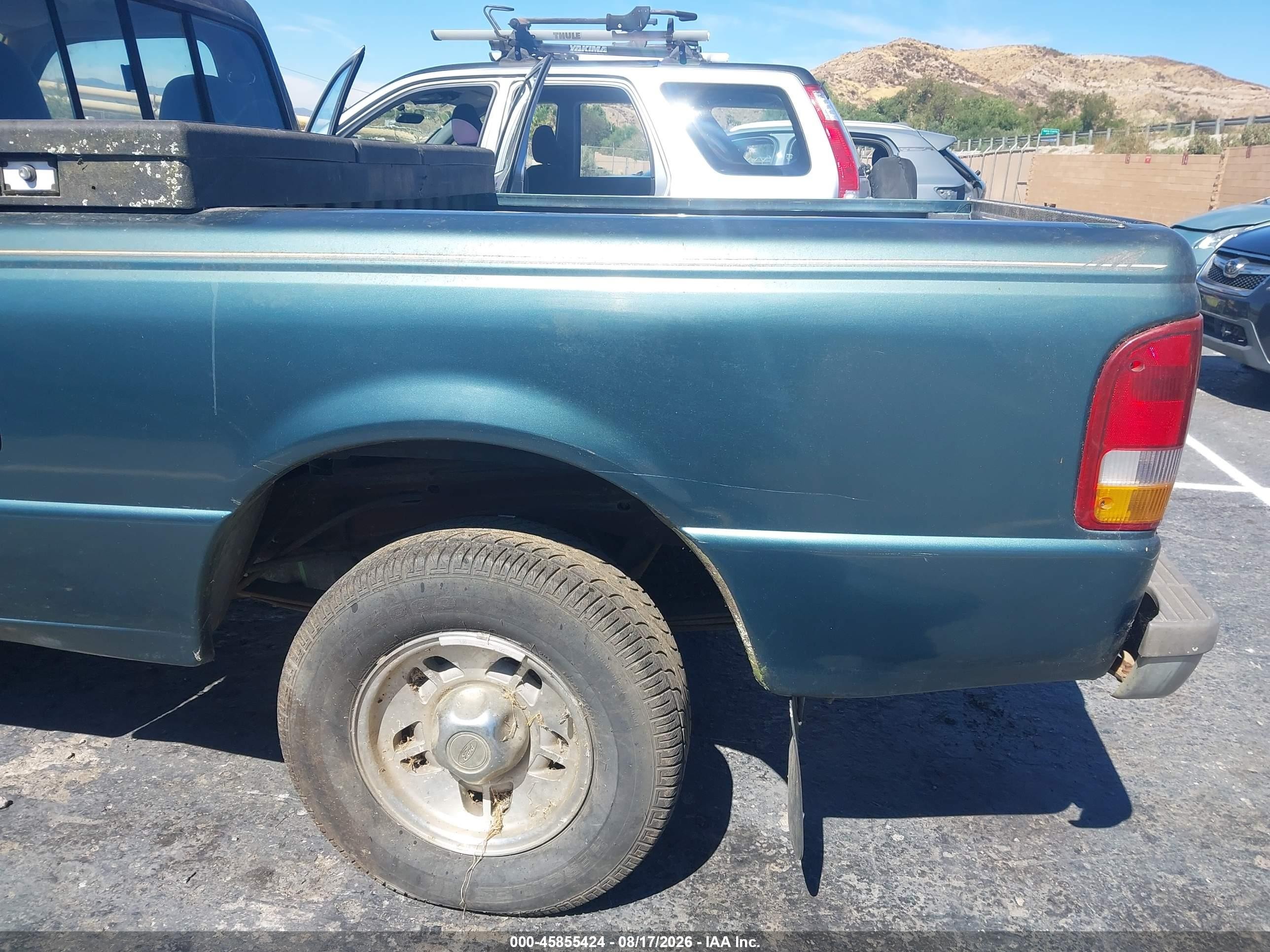1996 Ford Ranger   Green vin: 1FTCR10UXTPB60748