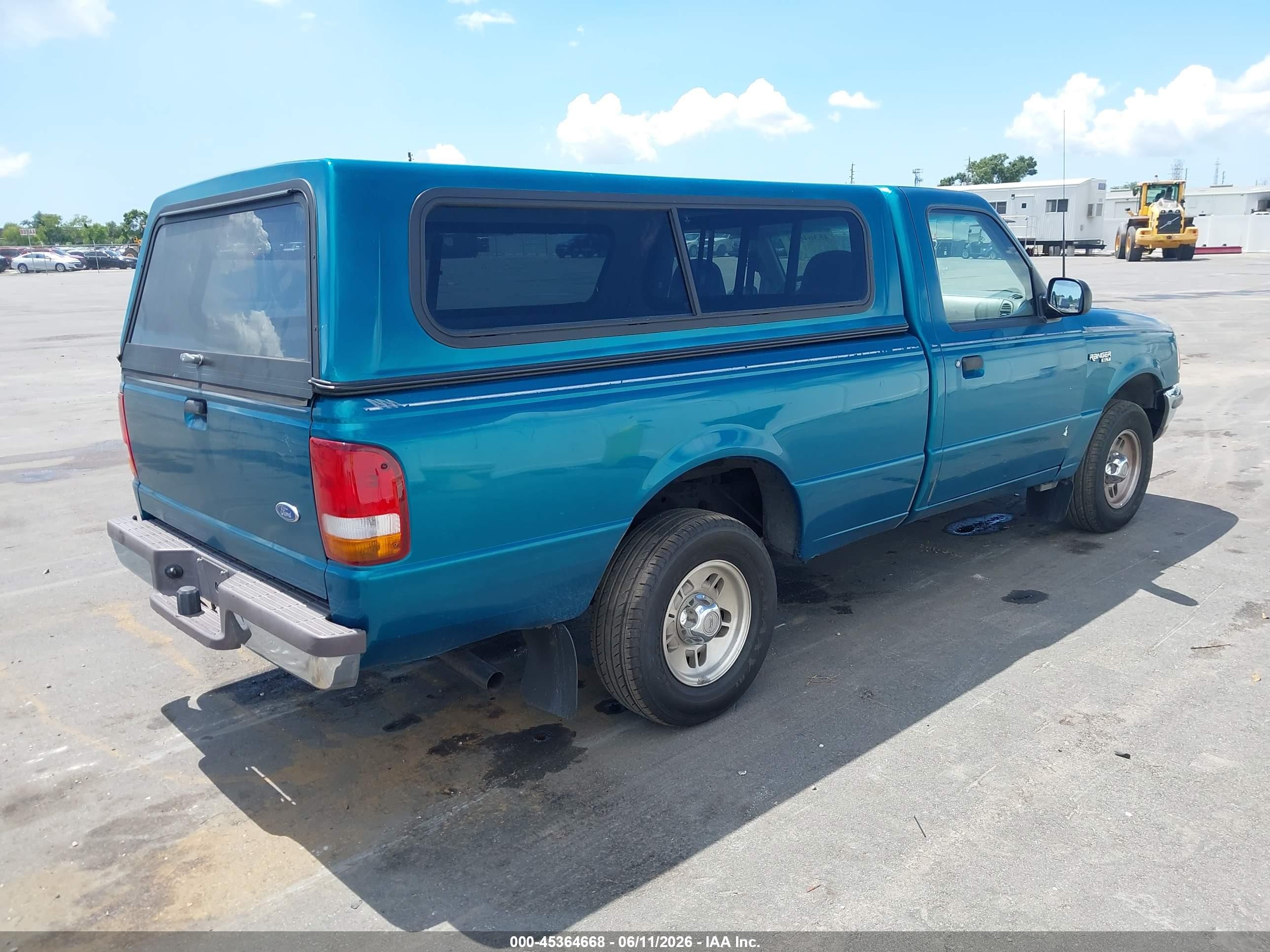 1996 Ford Ranger   Green vin: 1FTCR10UXTUC37507