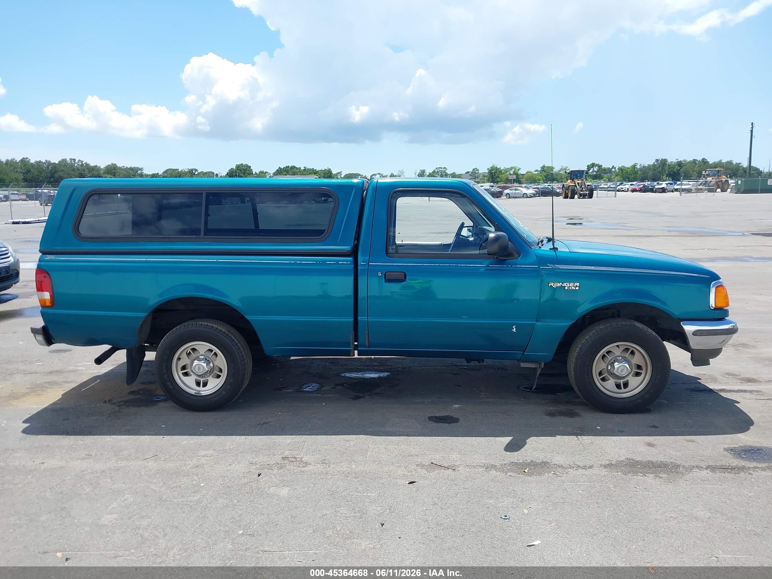 1996 Ford Ranger   Green vin: 1FTCR10UXTUC37507