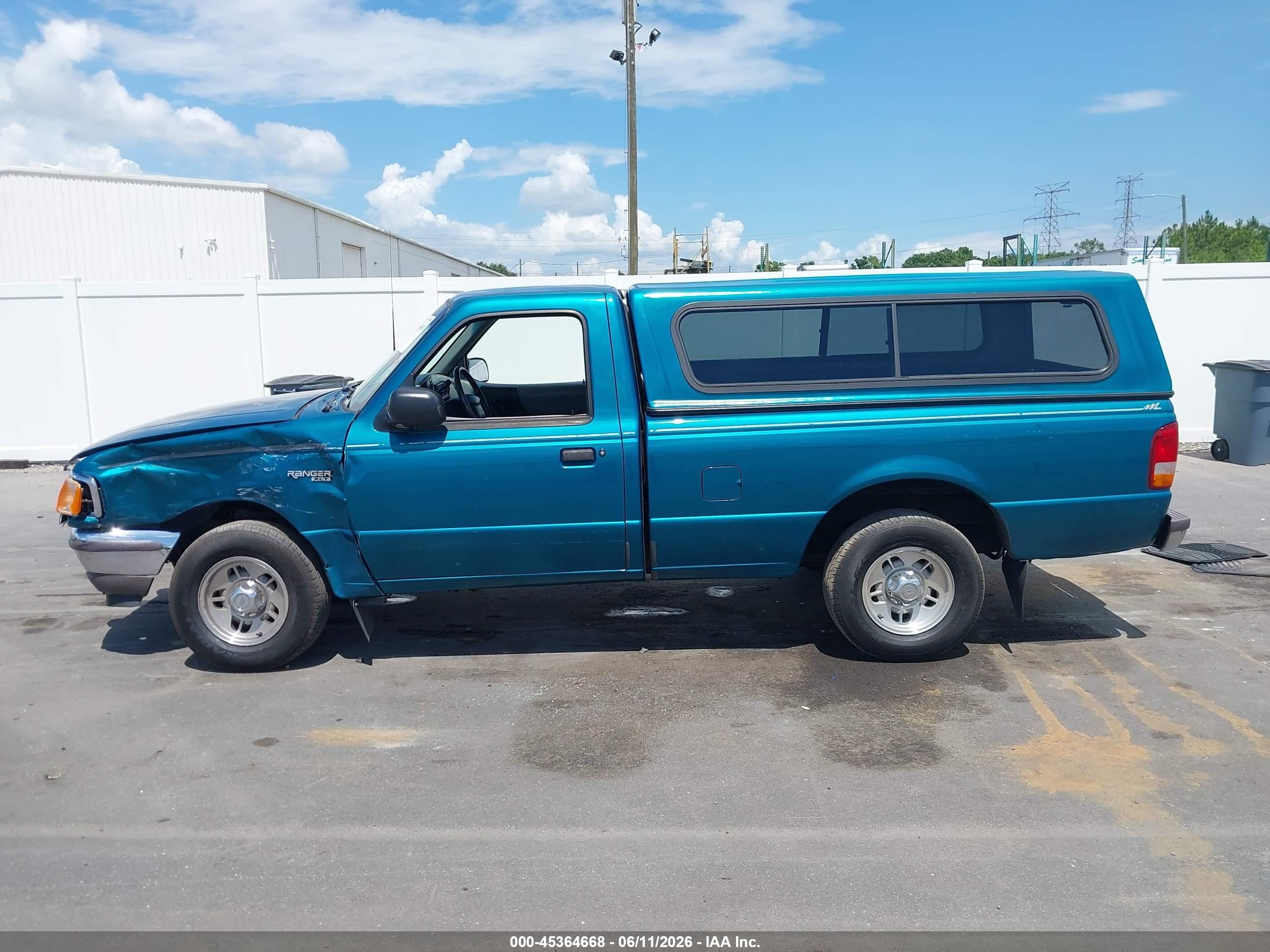 1996 Ford Ranger   Green vin: 1FTCR10UXTUC37507