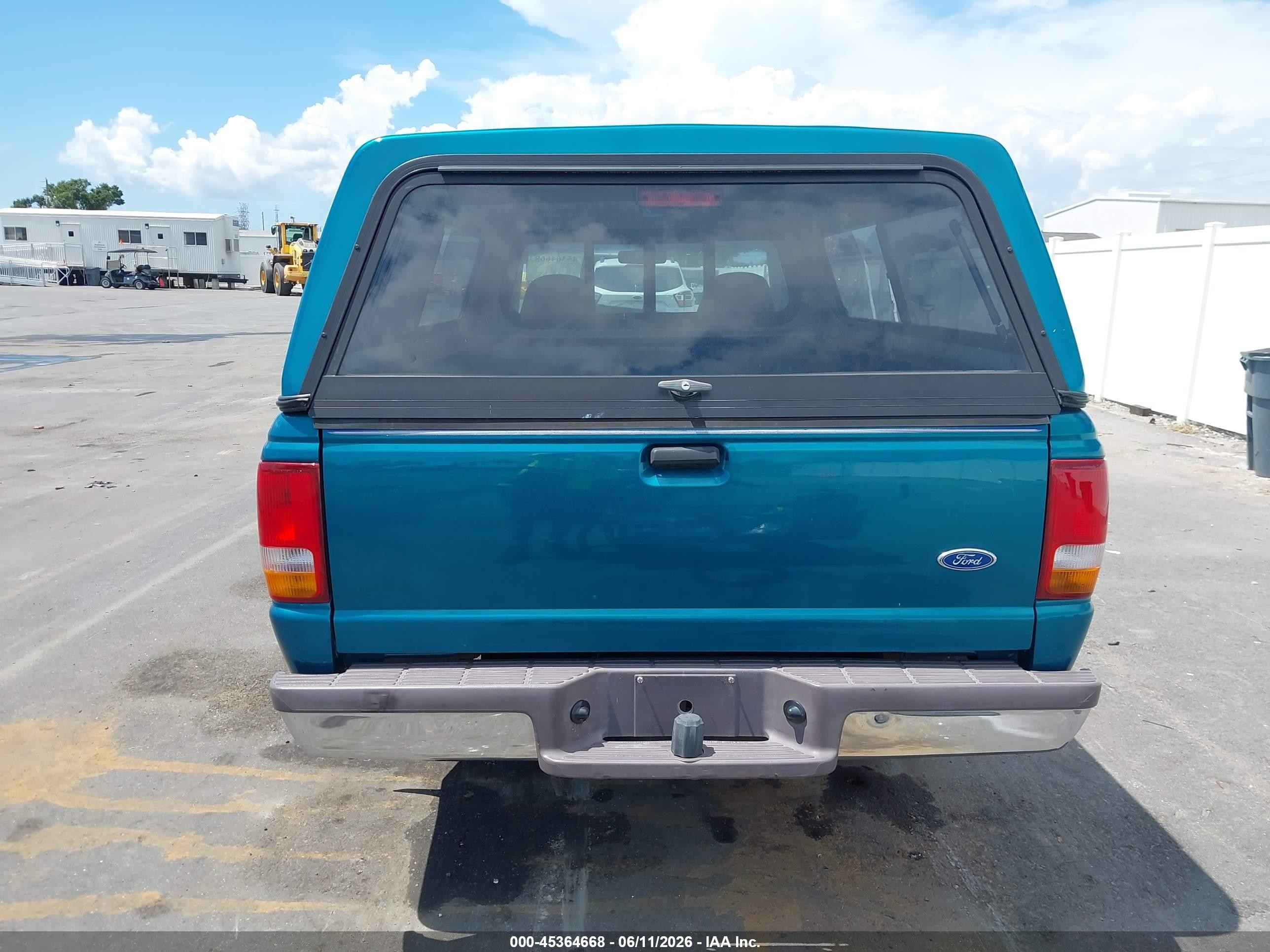 1996 Ford Ranger   Green vin: 1FTCR10UXTUC37507