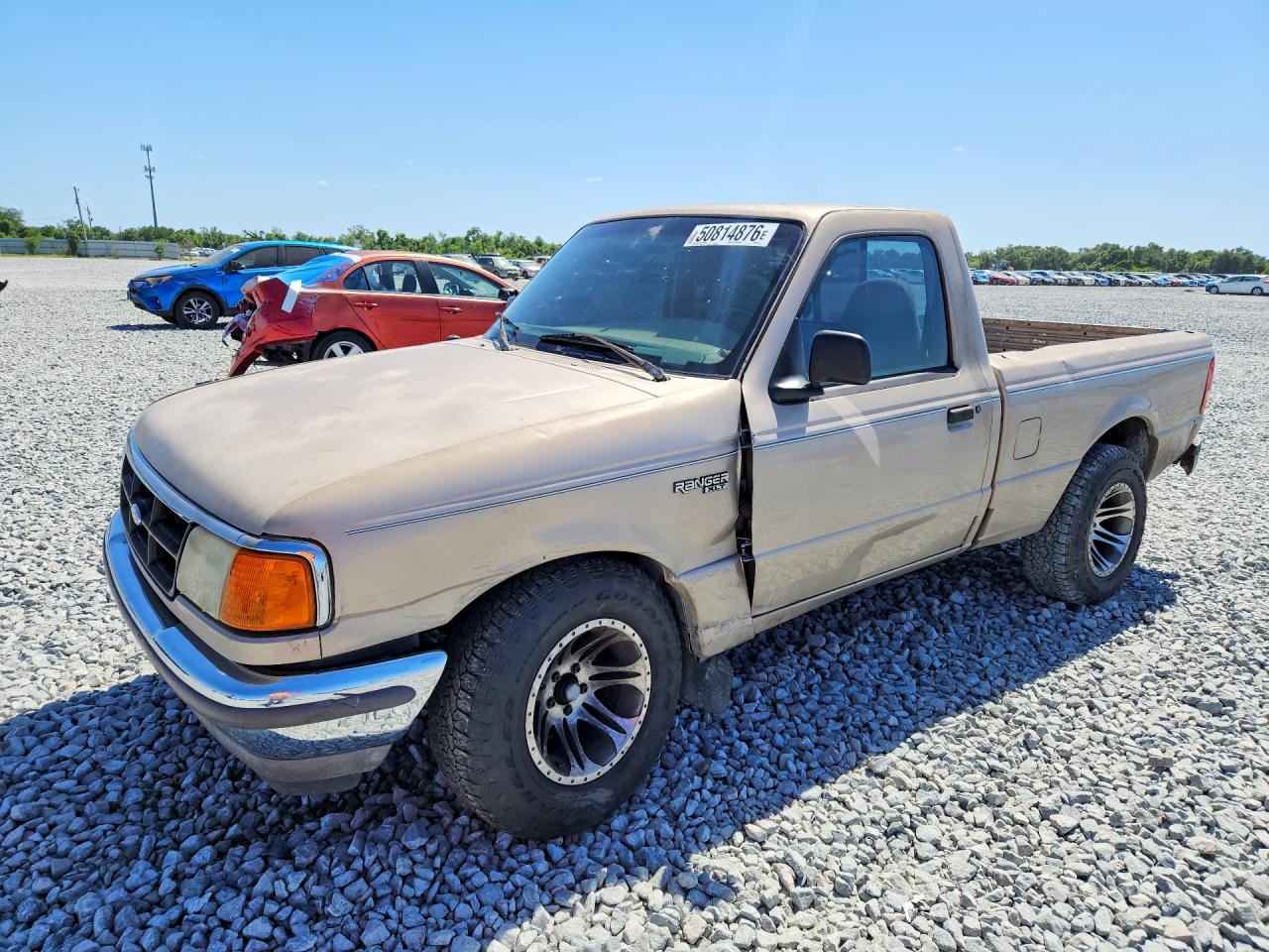 1997 Ford Ranger Beige vin: 1FTCR10UXVTA53273