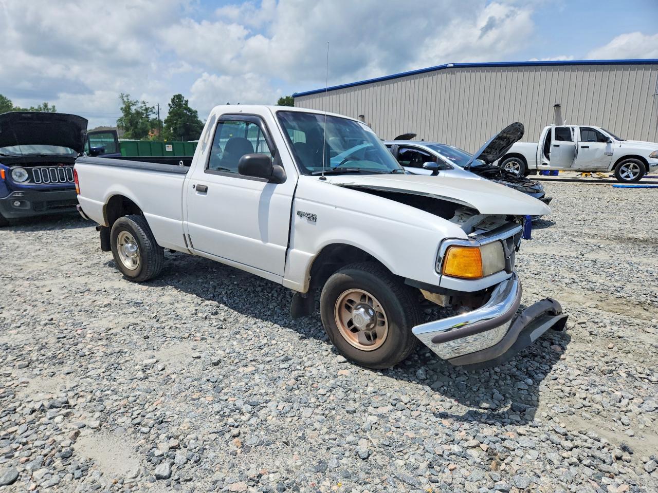 1997 Ford Ranger White vin: 1FTCR10UXVUA46074