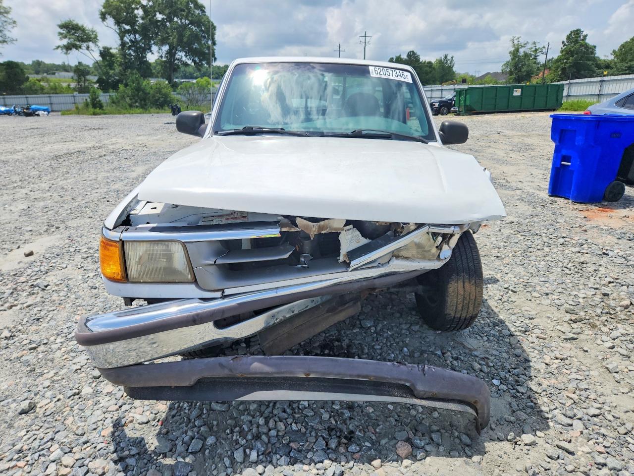 1997 Ford Ranger White vin: 1FTCR10UXVUA46074