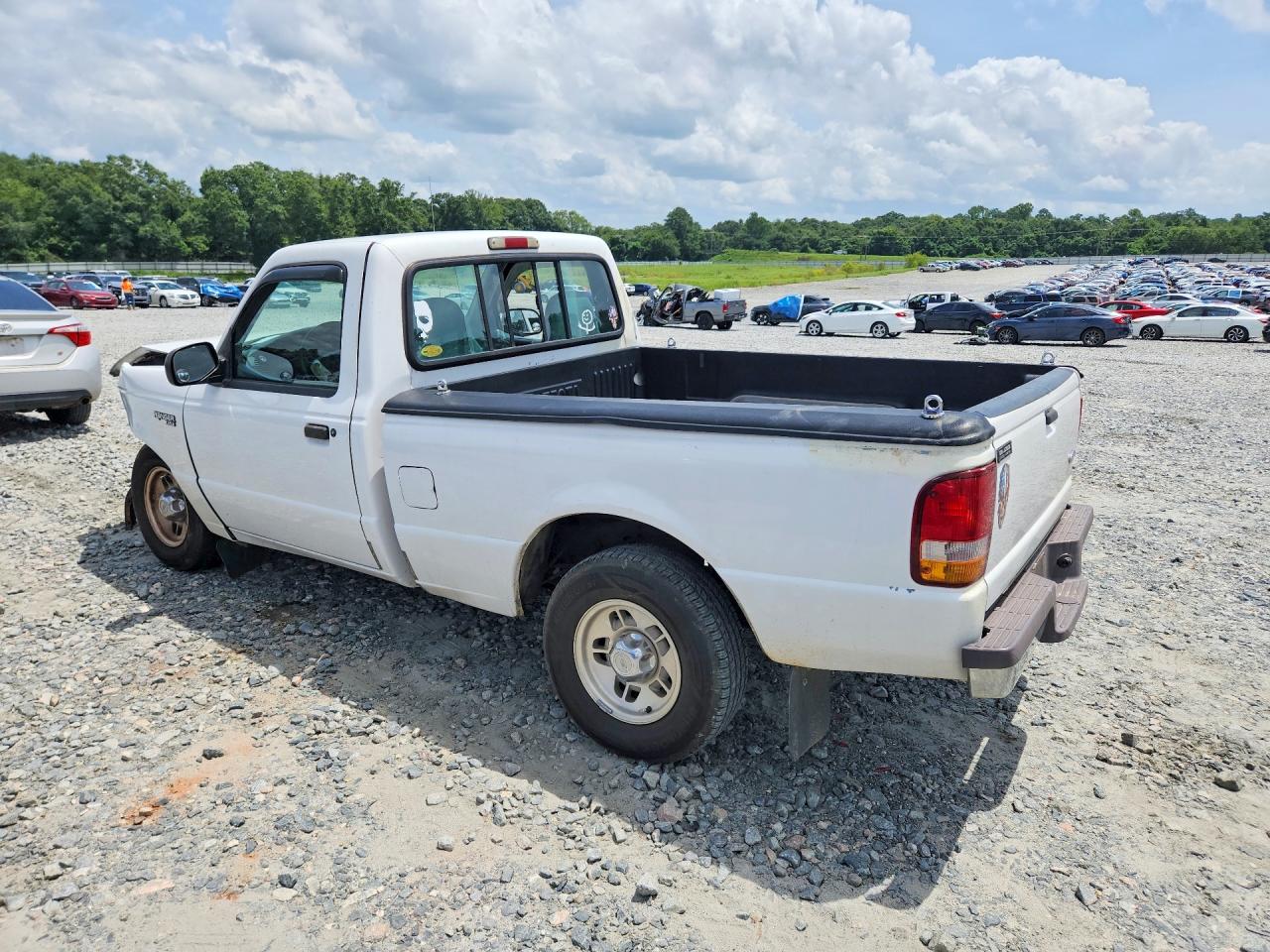 1997 Ford Ranger White vin: 1FTCR10UXVUA46074