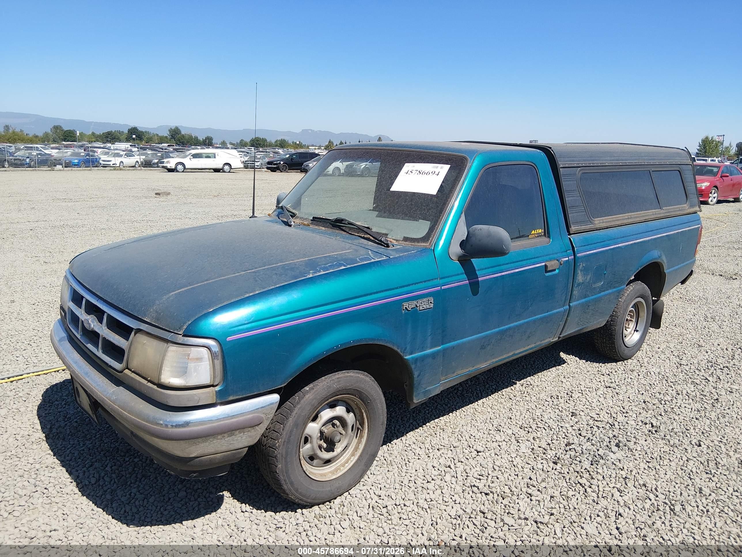 1993 Ford Ranger   Green vin: 1FTCR10X1PPA33242