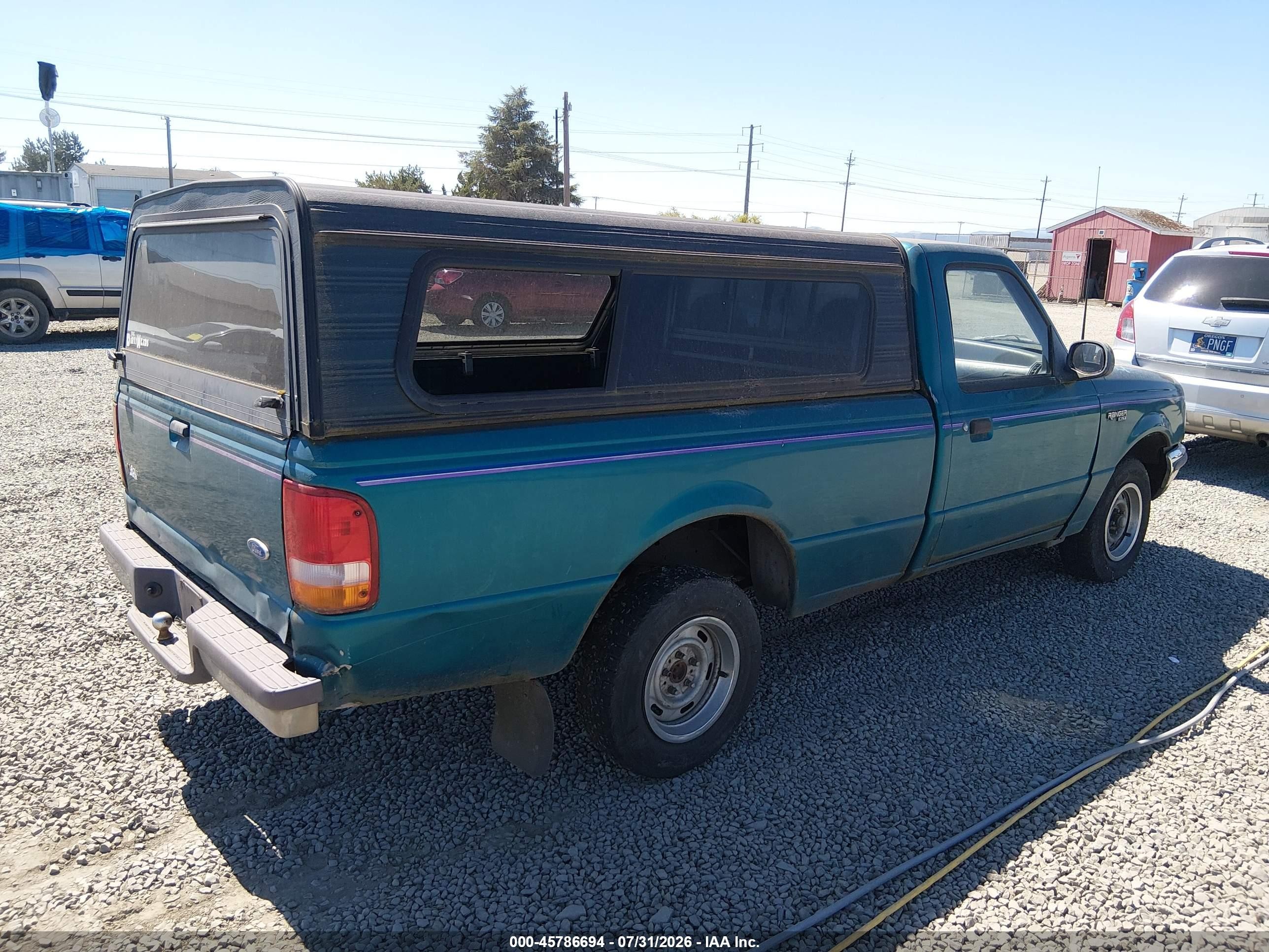 1993 Ford Ranger   Green vin: 1FTCR10X1PPA33242