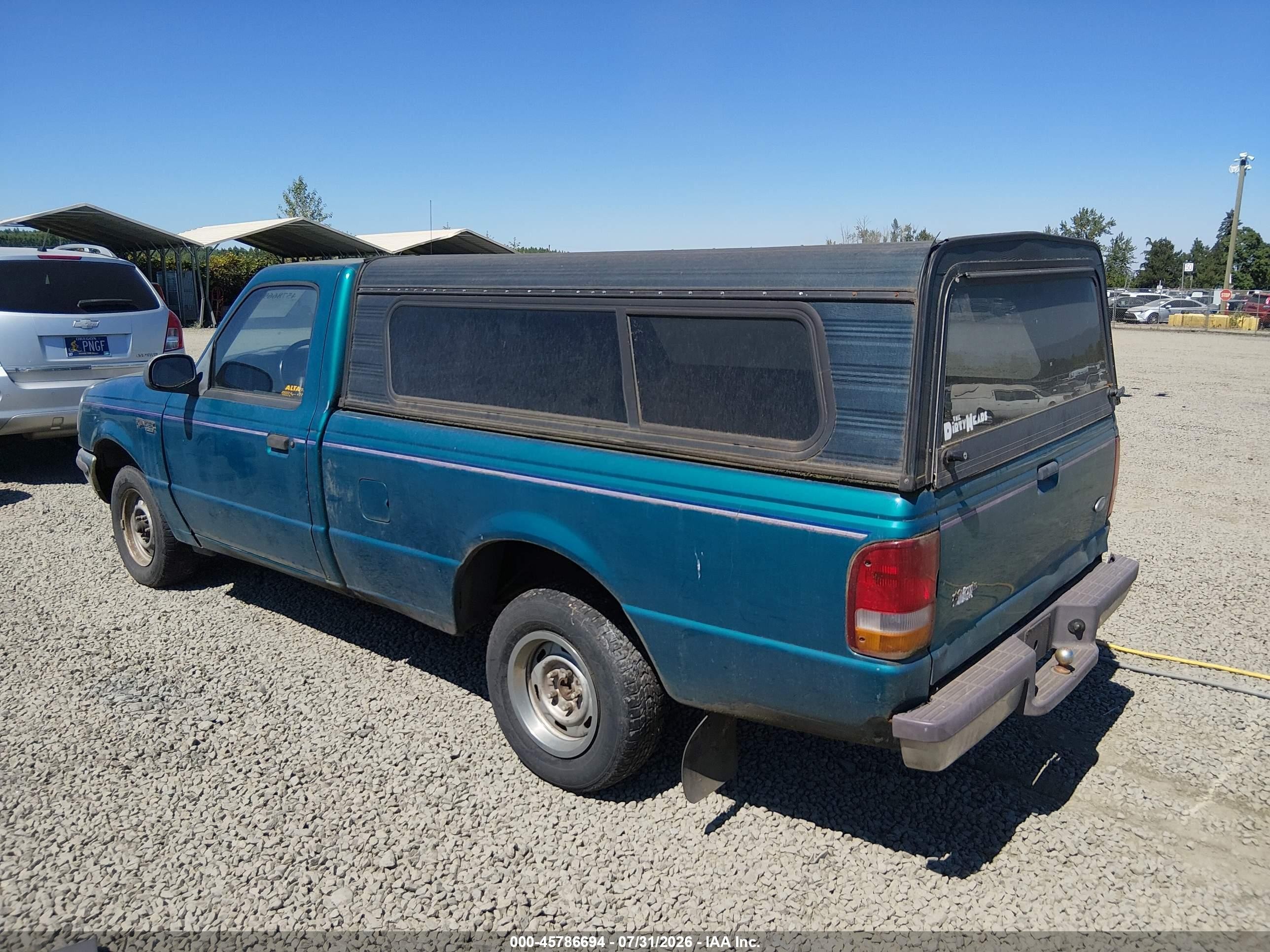 1993 Ford Ranger   Green vin: 1FTCR10X1PPA33242