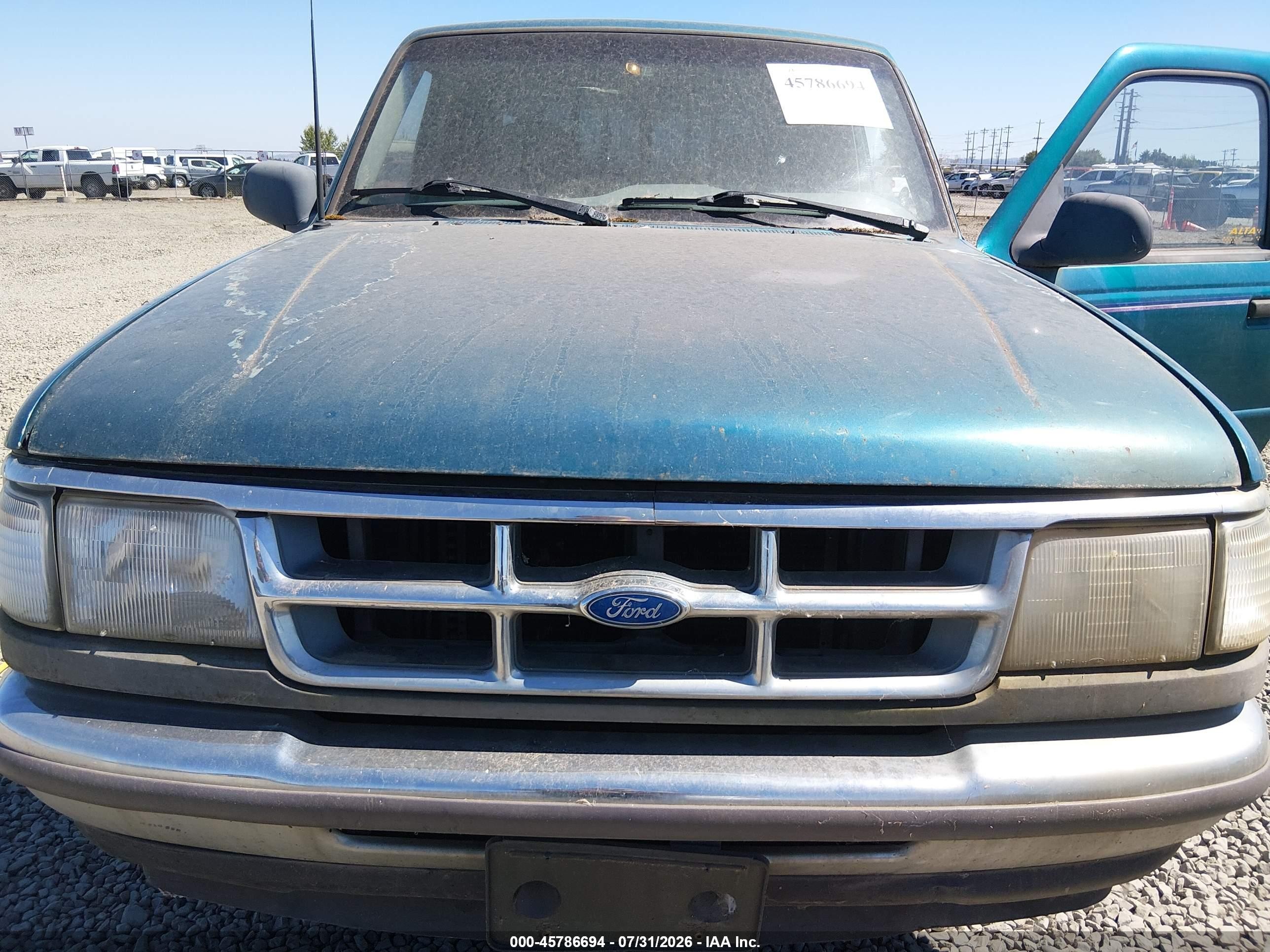 1993 Ford Ranger   Green vin: 1FTCR10X1PPA33242