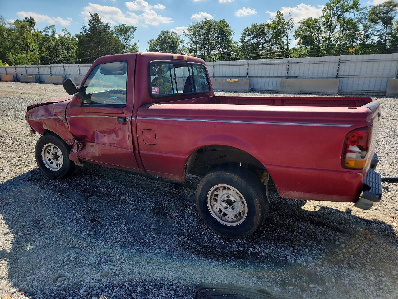 1993 Ford Ranger Бордовый vin: 1FTCR10X3PUB99781