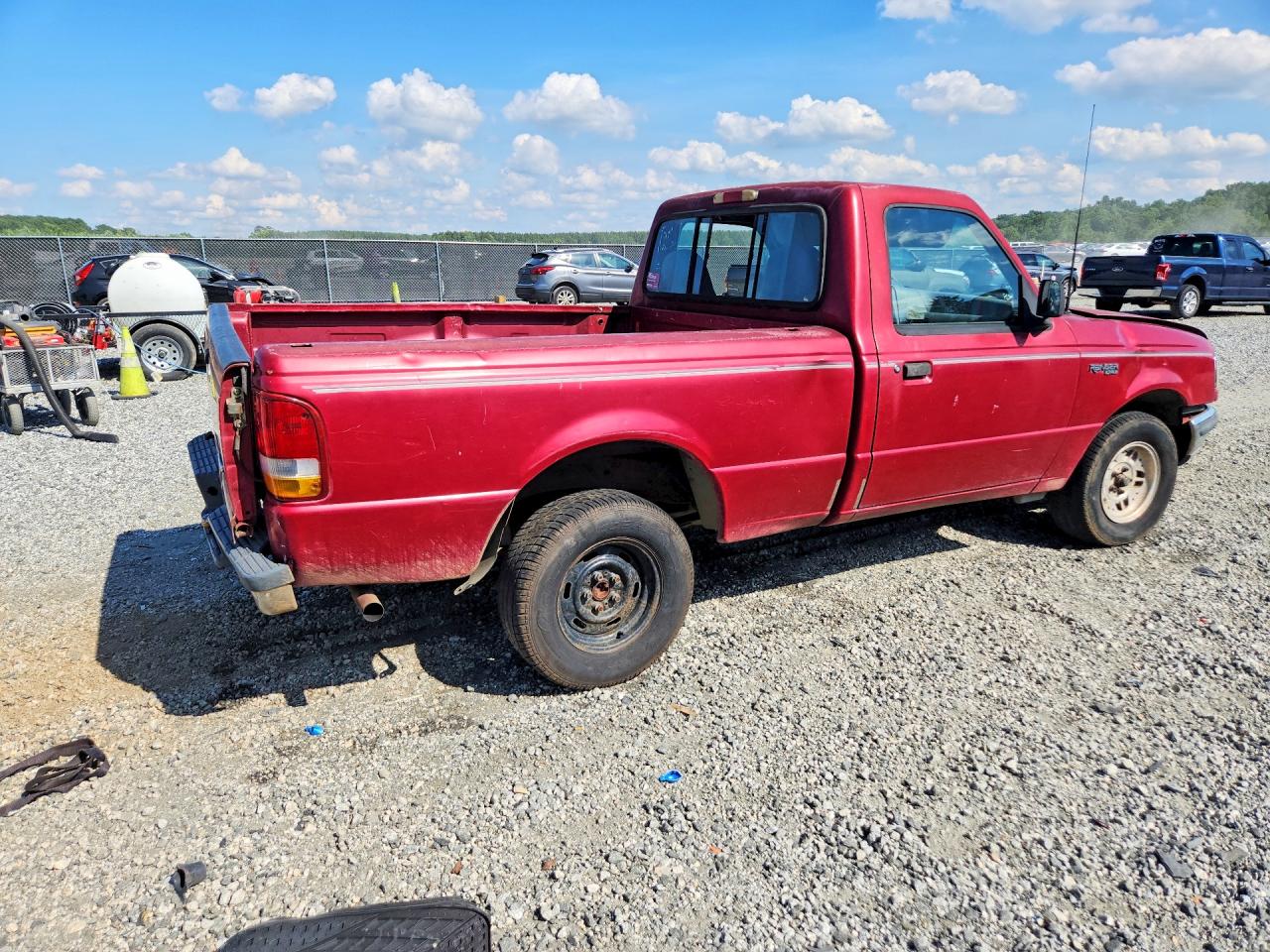 1993 Ford Ranger Бордовый vin: 1FTCR10X3PUB99781