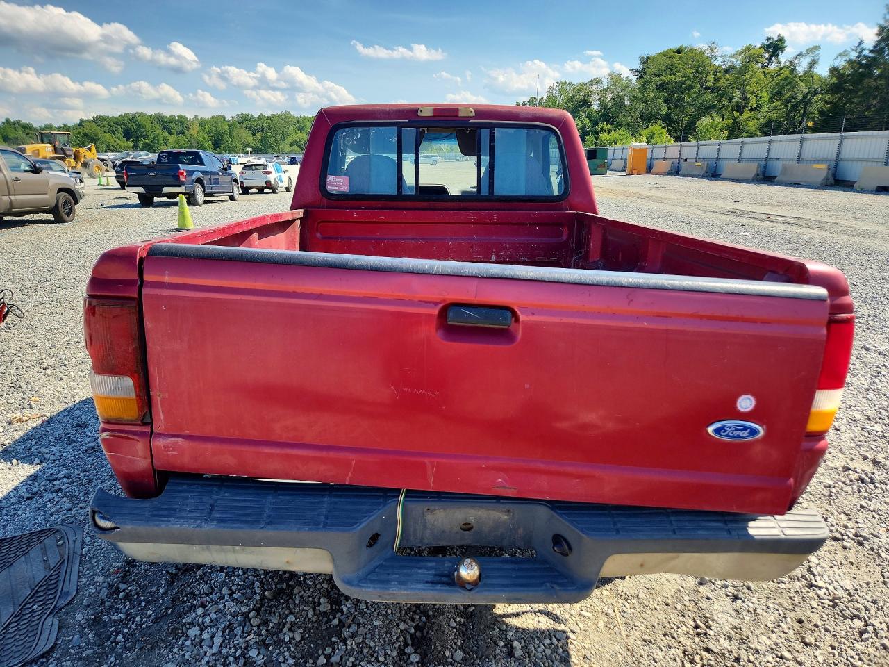 1993 Ford Ranger Бордовый vin: 1FTCR10X3PUB99781