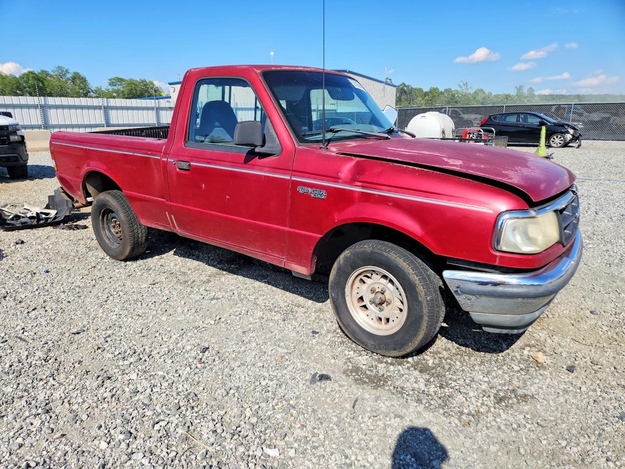 1993 Ford Ranger Бордовый vin: 1FTCR10X3PUB99781