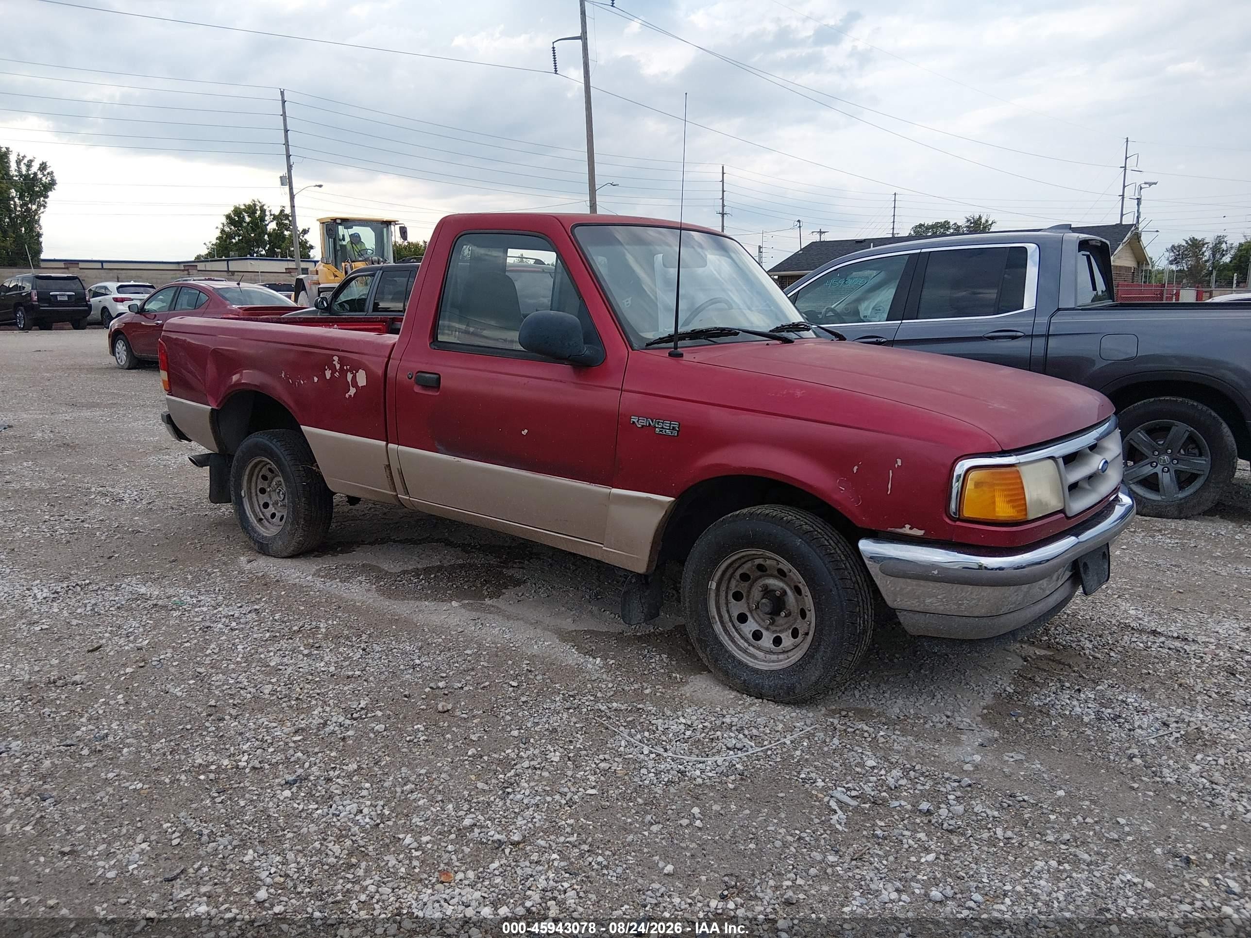 1996 Ford Ranger   Red vin: 1FTCR10X3TUA27275