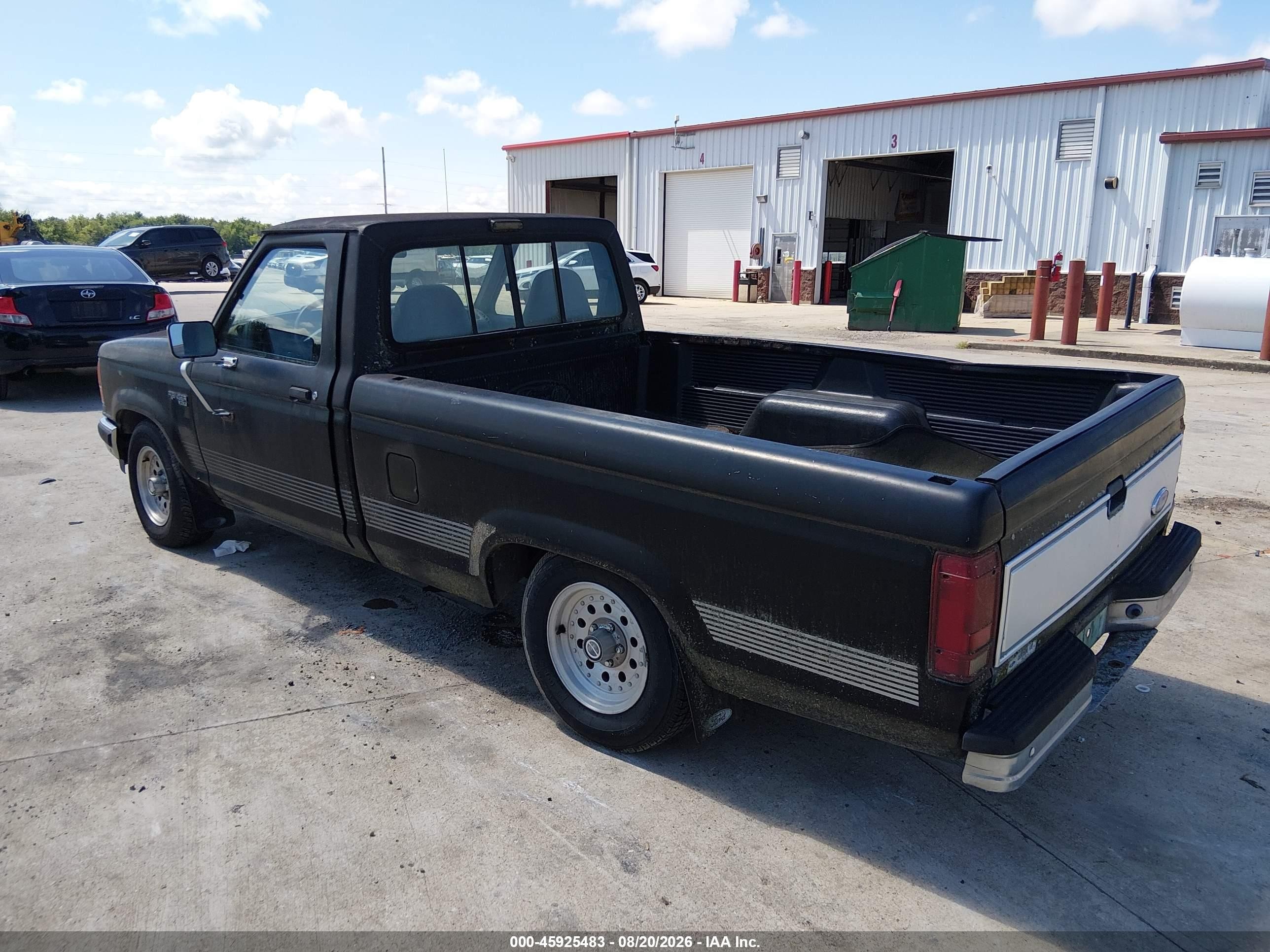 1991 Ford Ranger   Black vin: 1FTCR10X5MUB64249