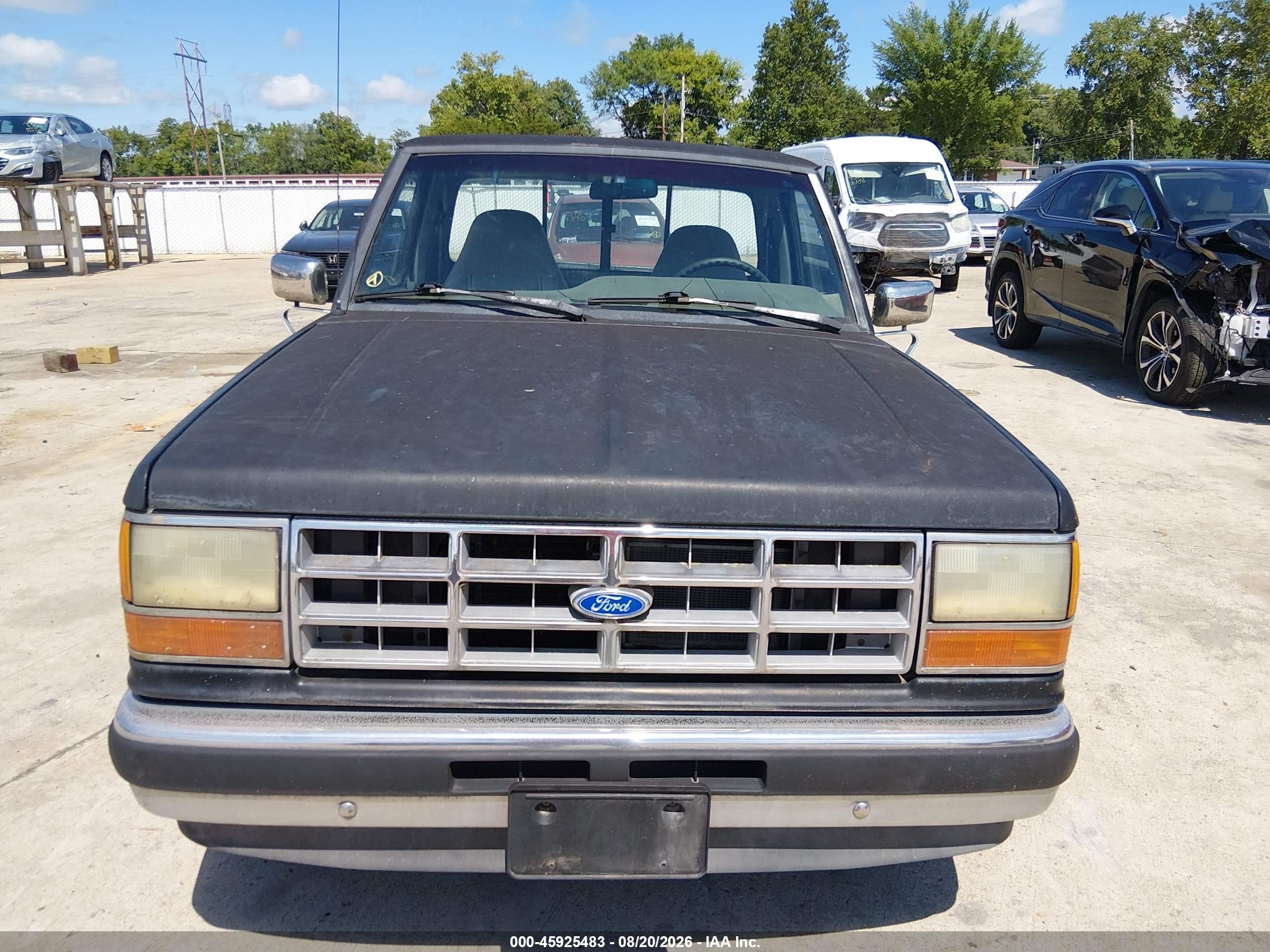 1991 Ford Ranger   Black vin: 1FTCR10X5MUB64249