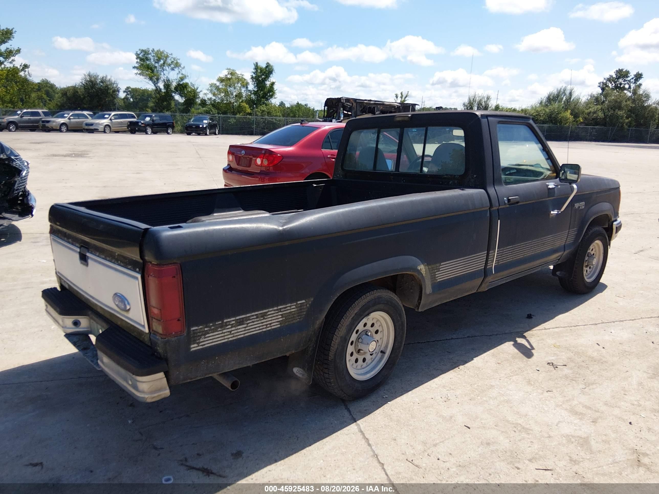 1991 Ford Ranger   Black vin: 1FTCR10X5MUB64249