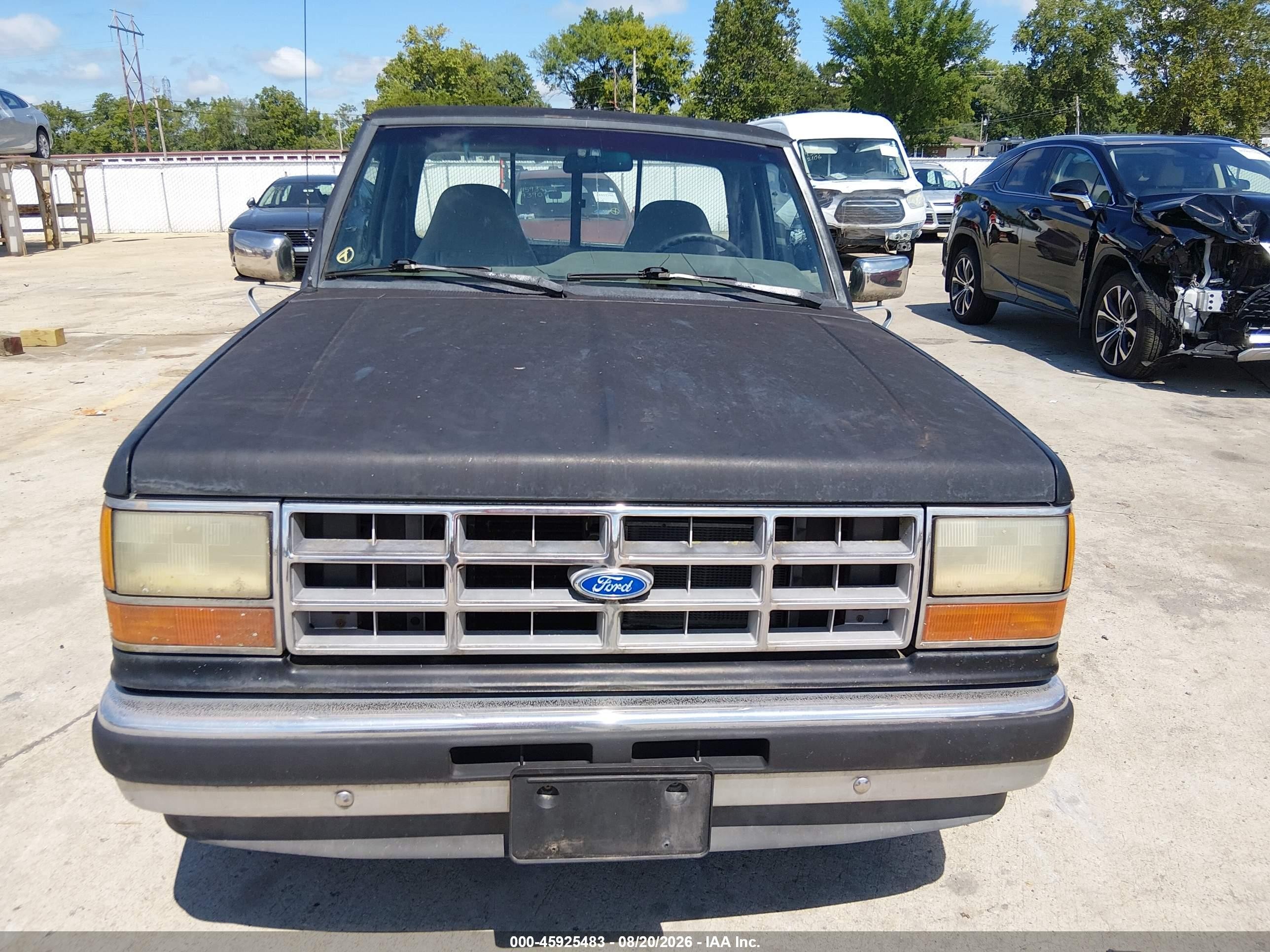 1991 Ford Ranger   Black vin: 1FTCR10X5MUB64249