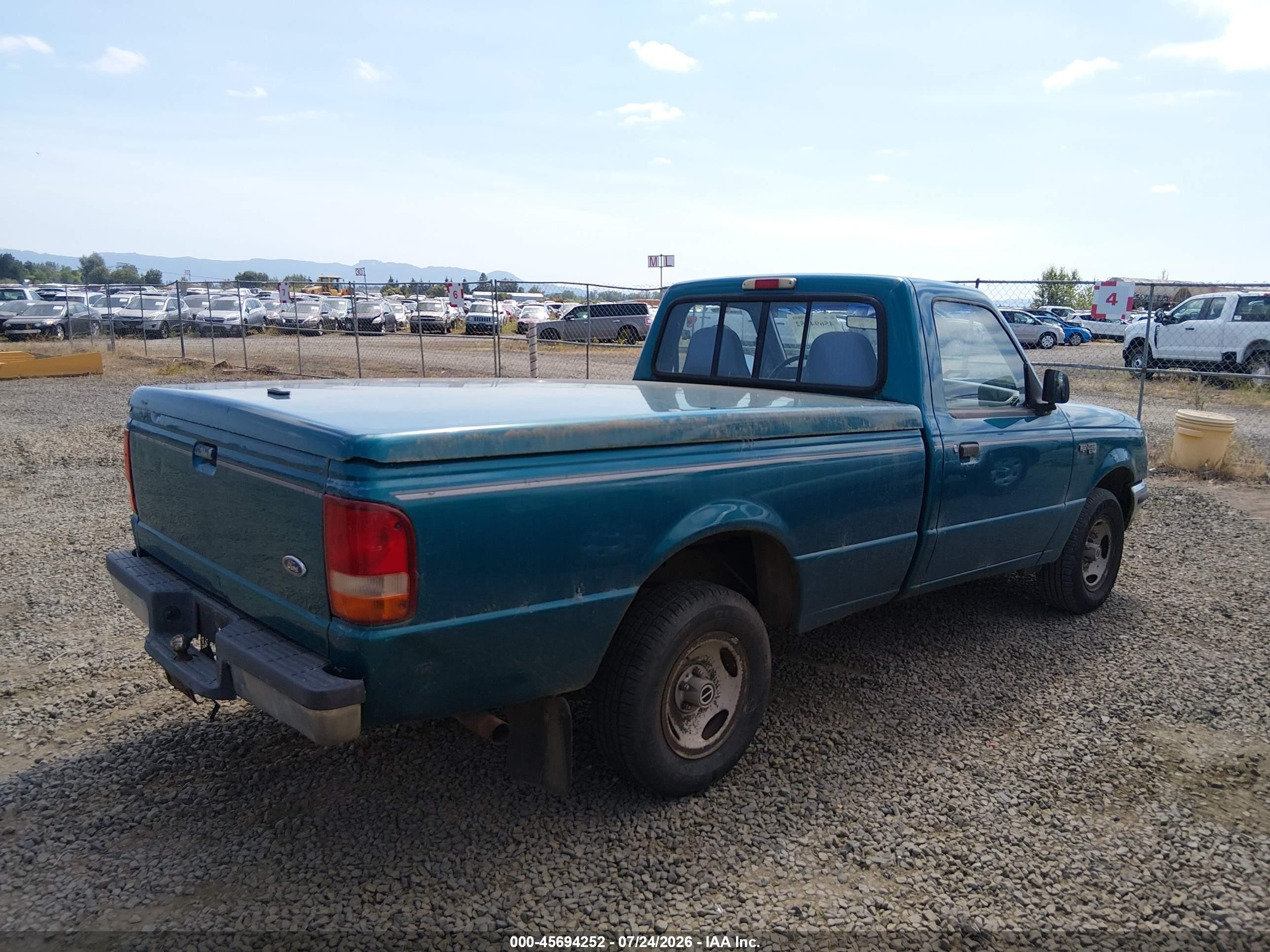 1993 Ford Ranger   Green vin: 1FTCR10X5PPA76370