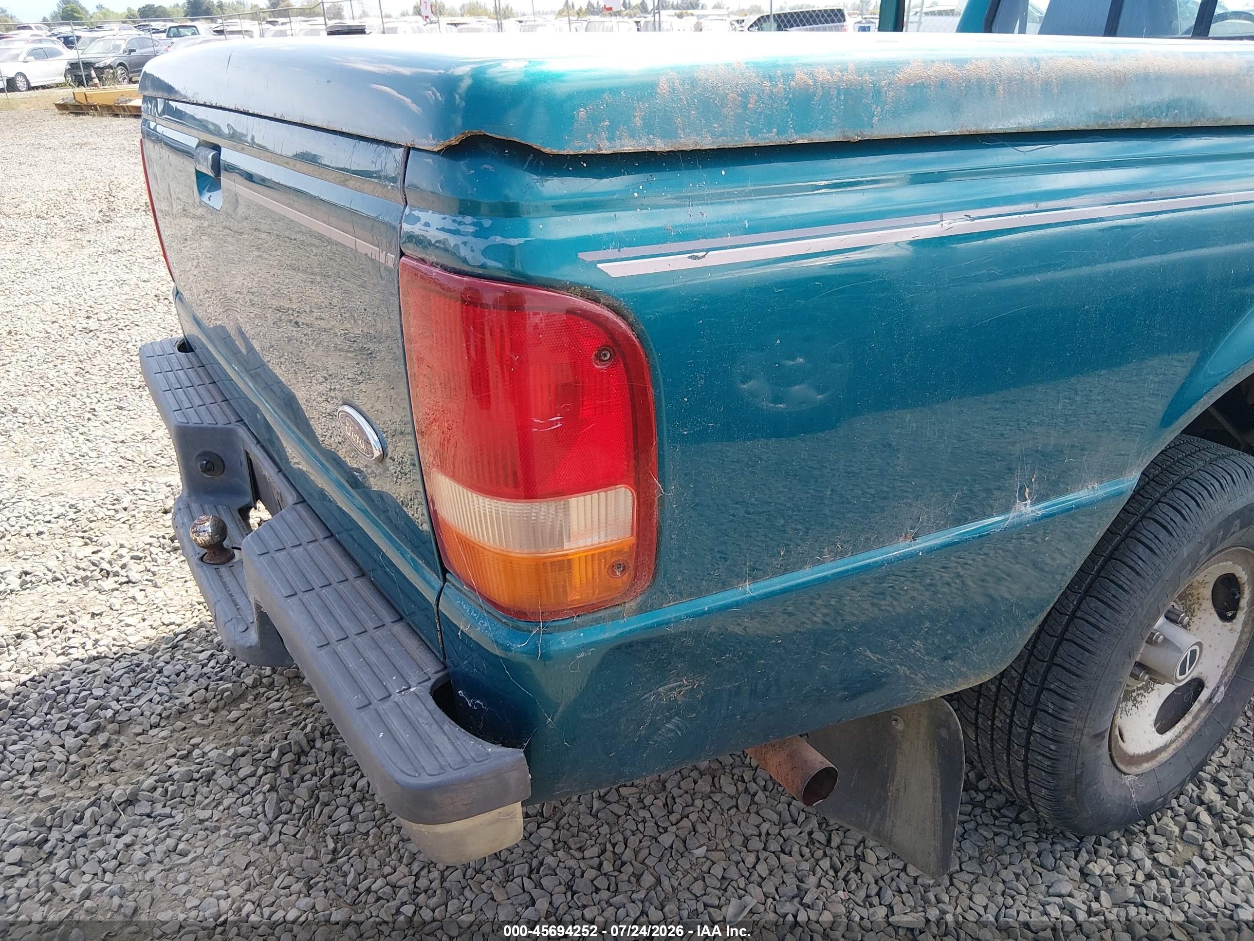 1993 Ford Ranger   Green vin: 1FTCR10X5PPA76370