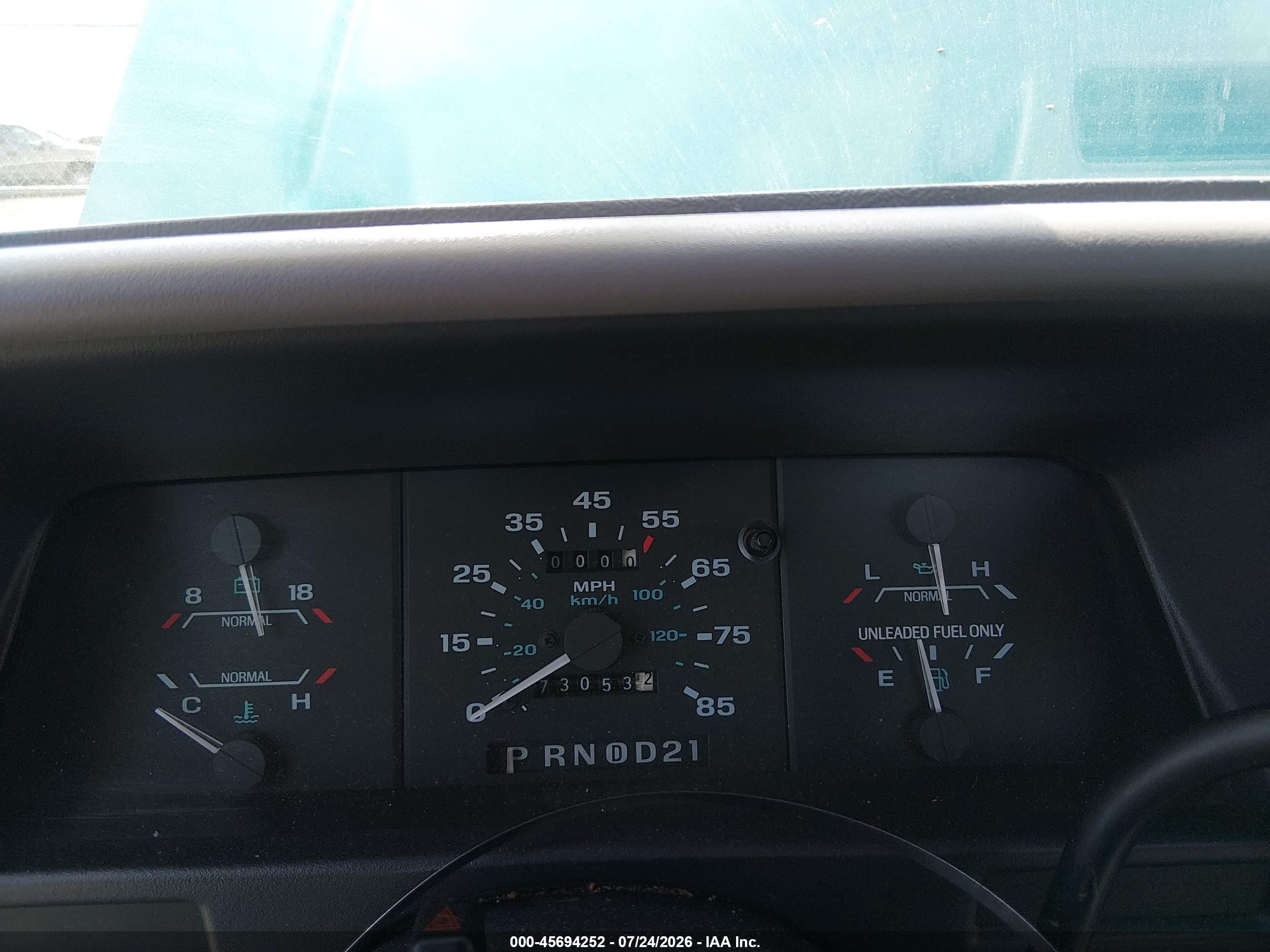 1993 Ford Ranger   Green vin: 1FTCR10X5PPA76370