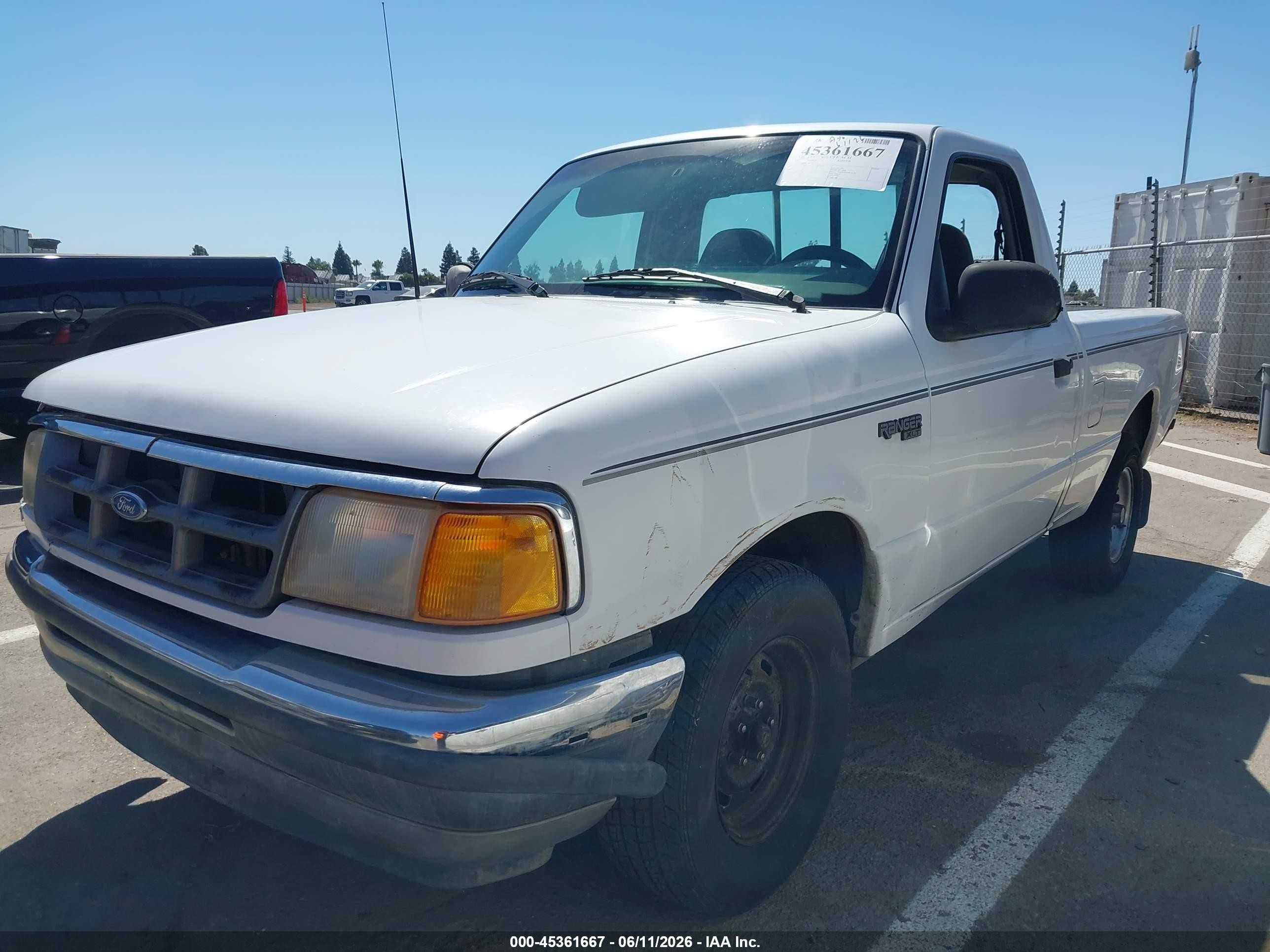 1994 Ford Ranger   White vin: 1FTCR10X7RPA45110