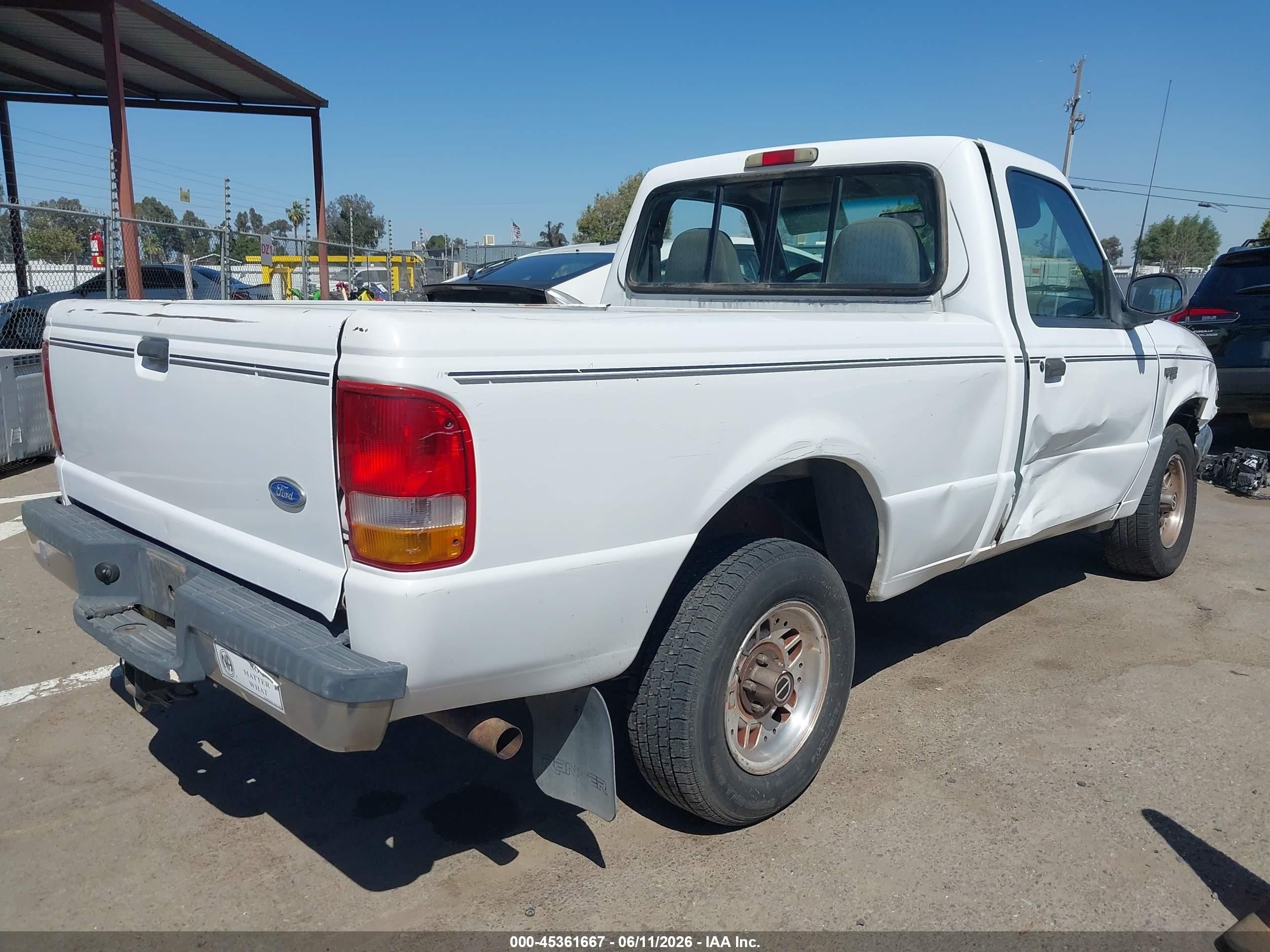 1994 Ford Ranger   White vin: 1FTCR10X7RPA45110