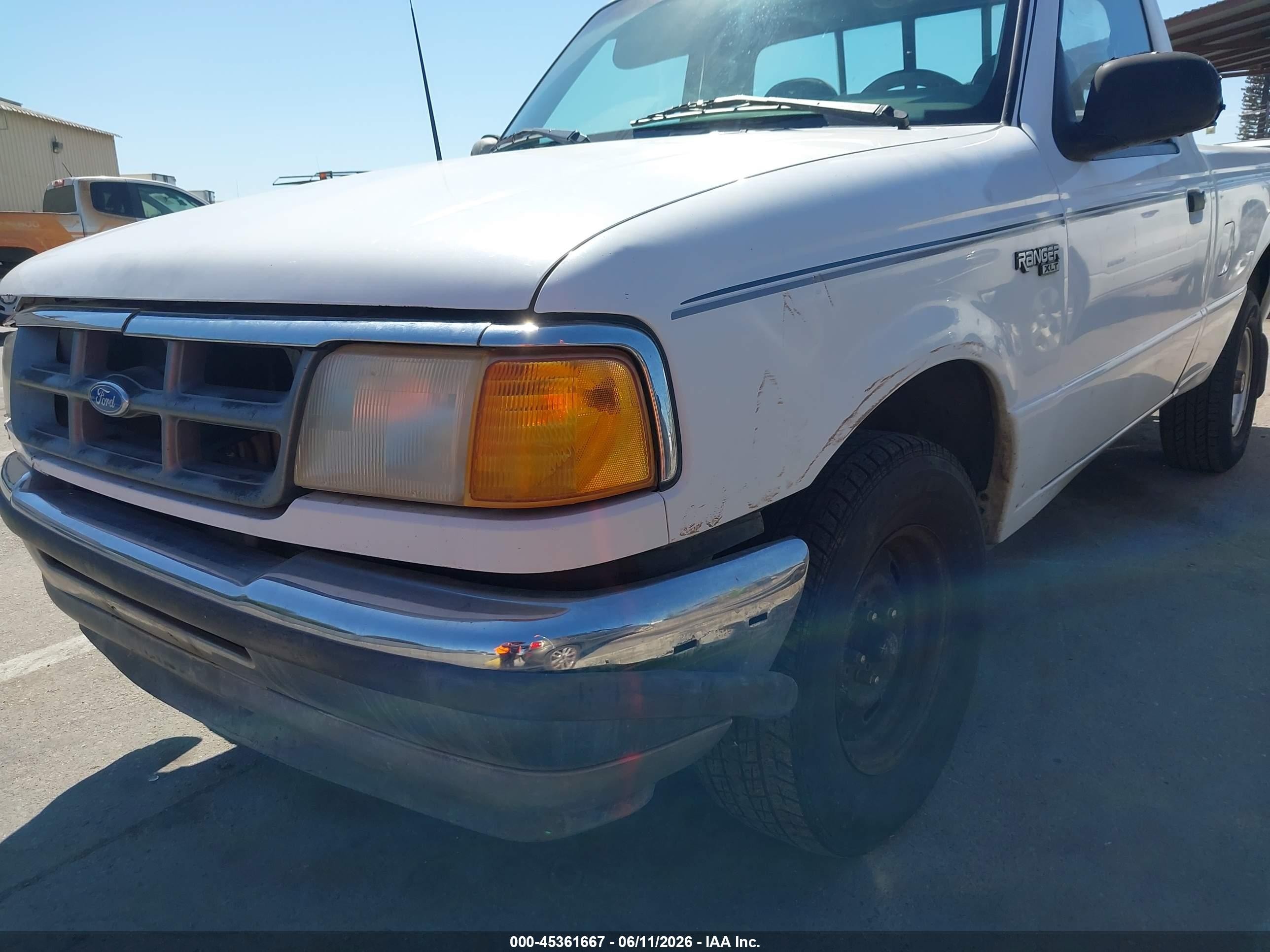 1994 Ford Ranger   White vin: 1FTCR10X7RPA45110