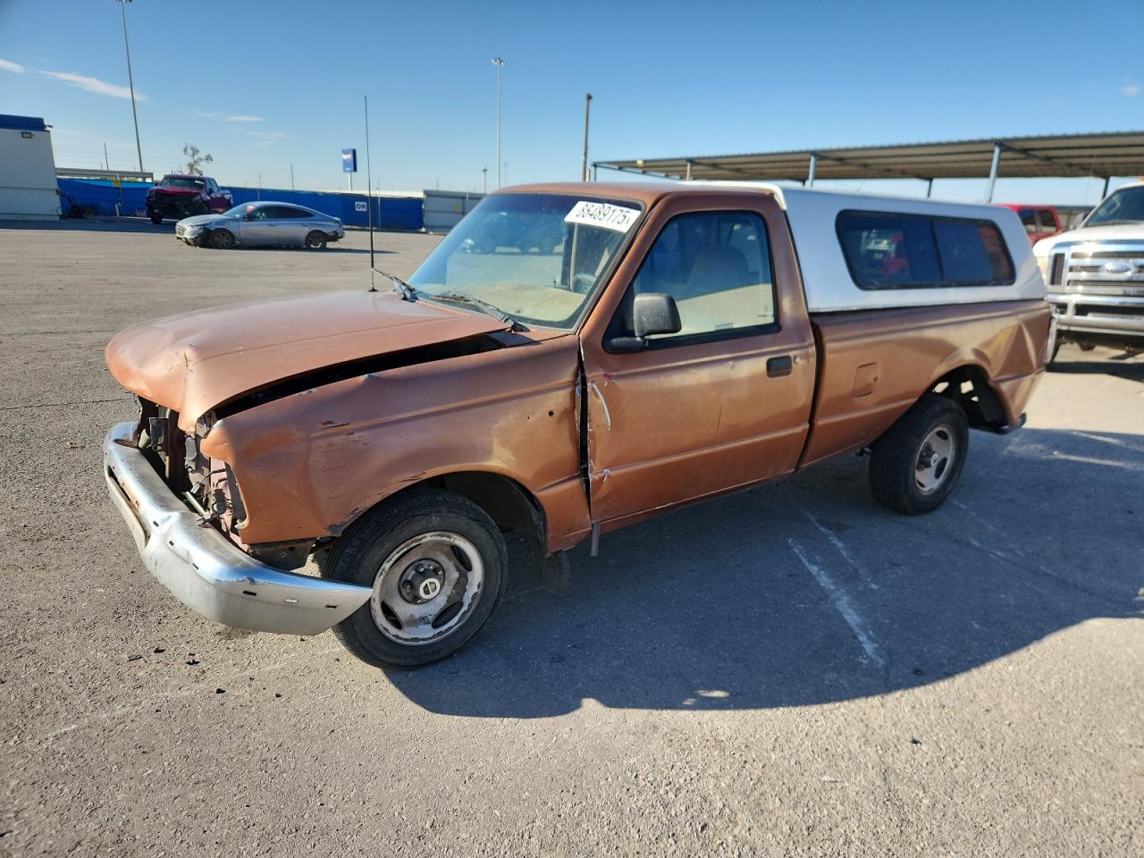 1994 Ford Ranger Brown vin: 1FTCR10X8RPB71802