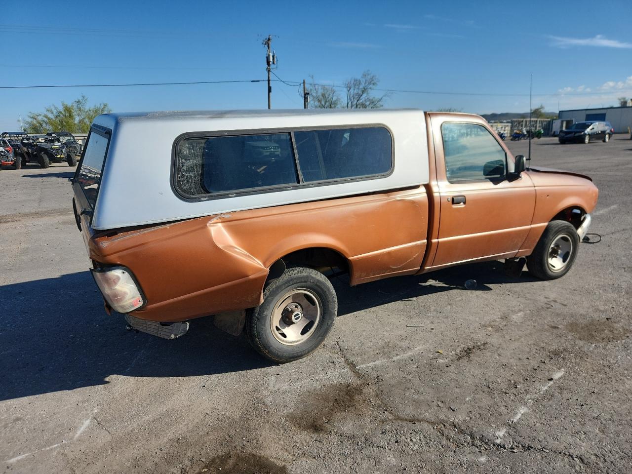 1994 Ford Ranger Brown vin: 1FTCR10X8RPB71802