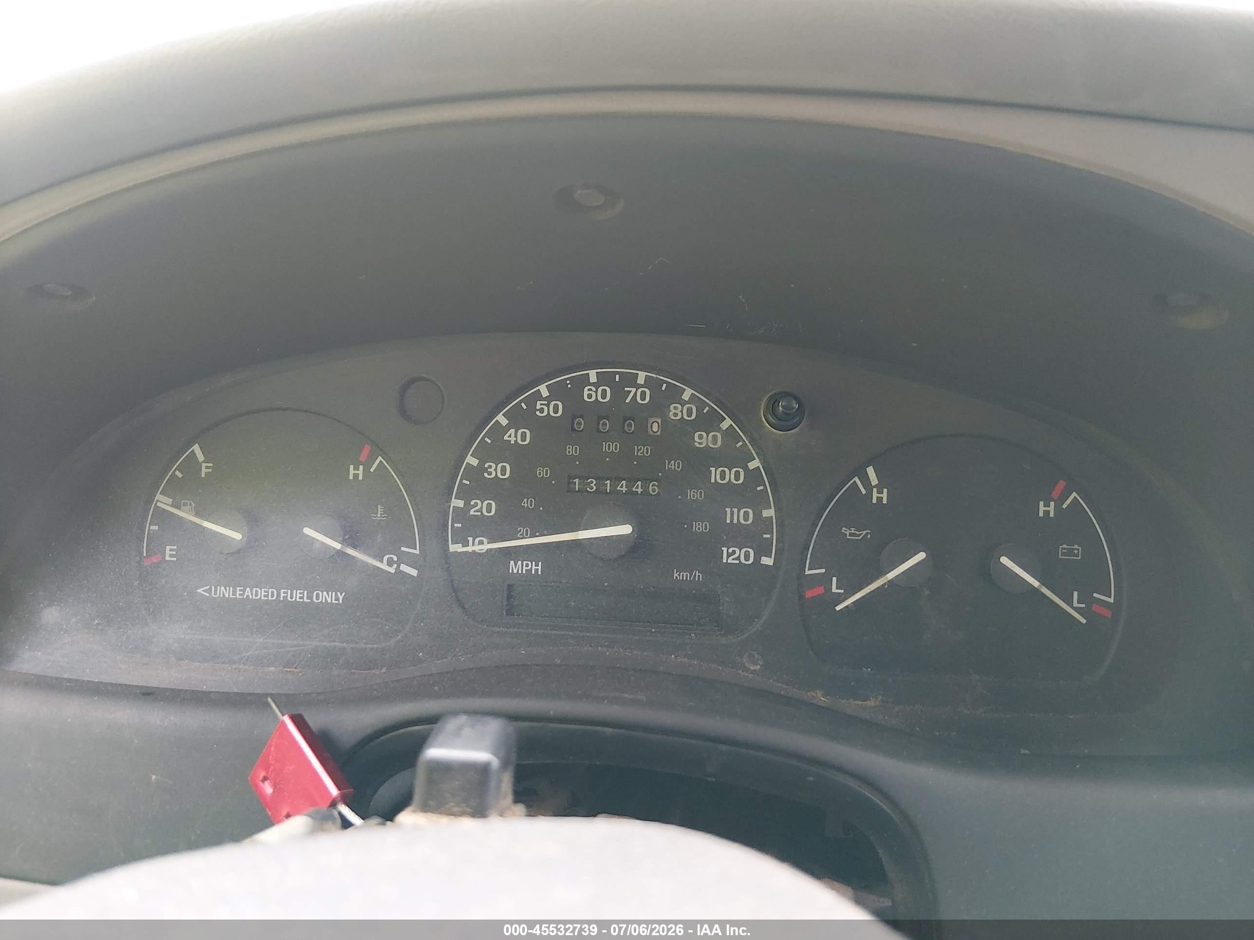 1996 Ford Ranger   Red vin: 1FTCR10X8TPB62704