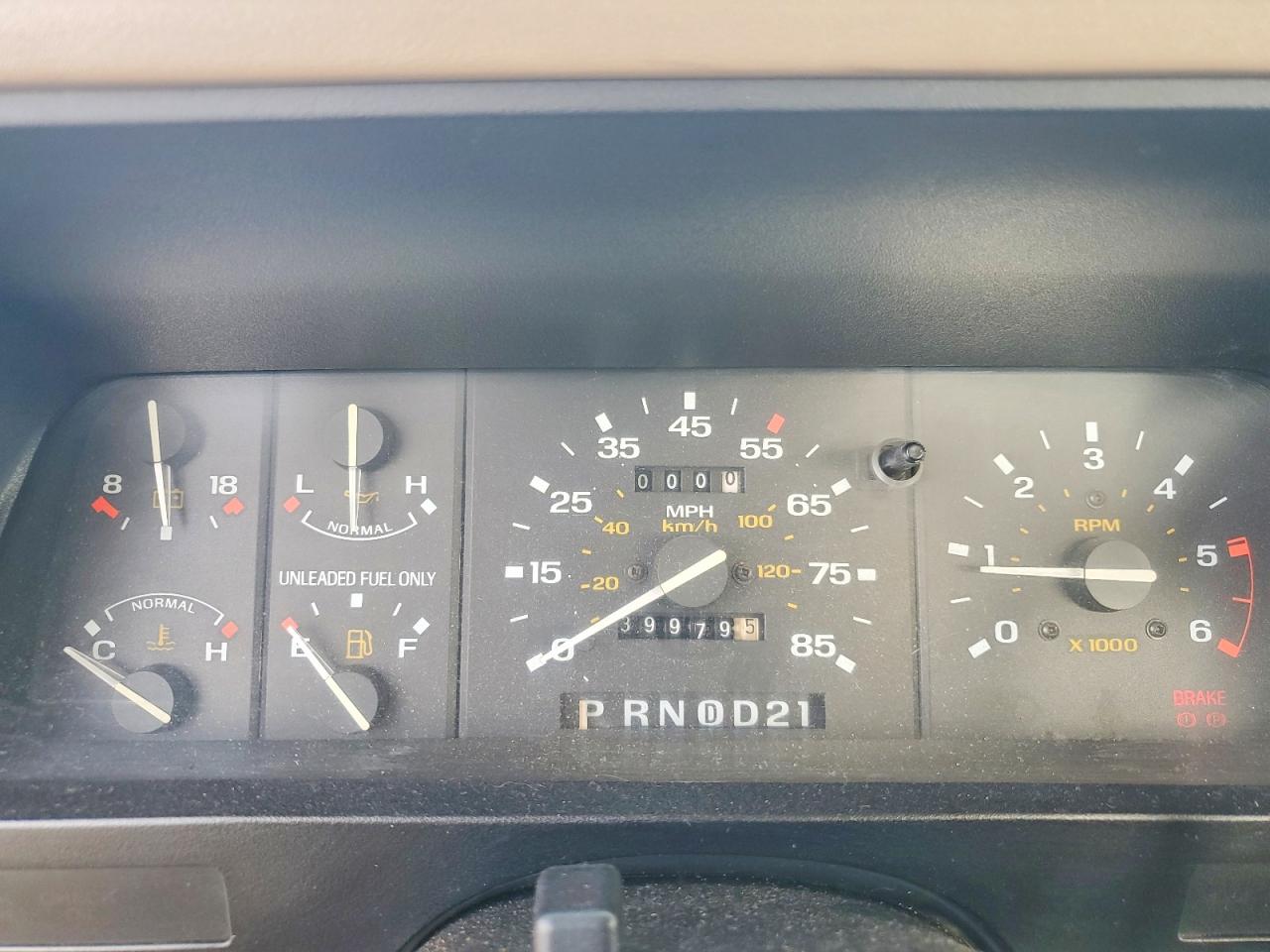 1990 Ford Ranger Beige vin: 1FTCR10X9LUA89876