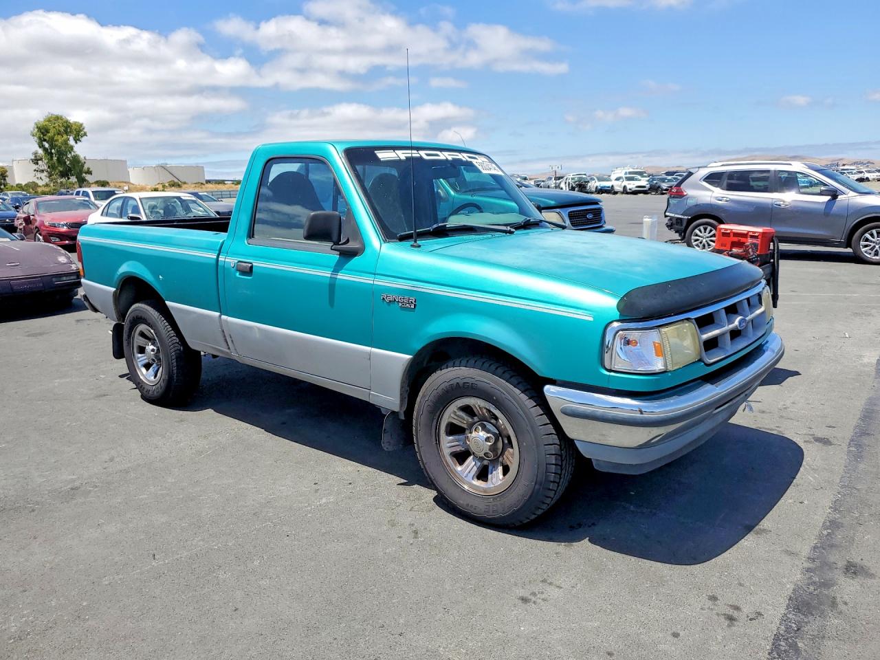 1994 Ford Ranger Turquoise vin: 1FTCR10X9RPB24696