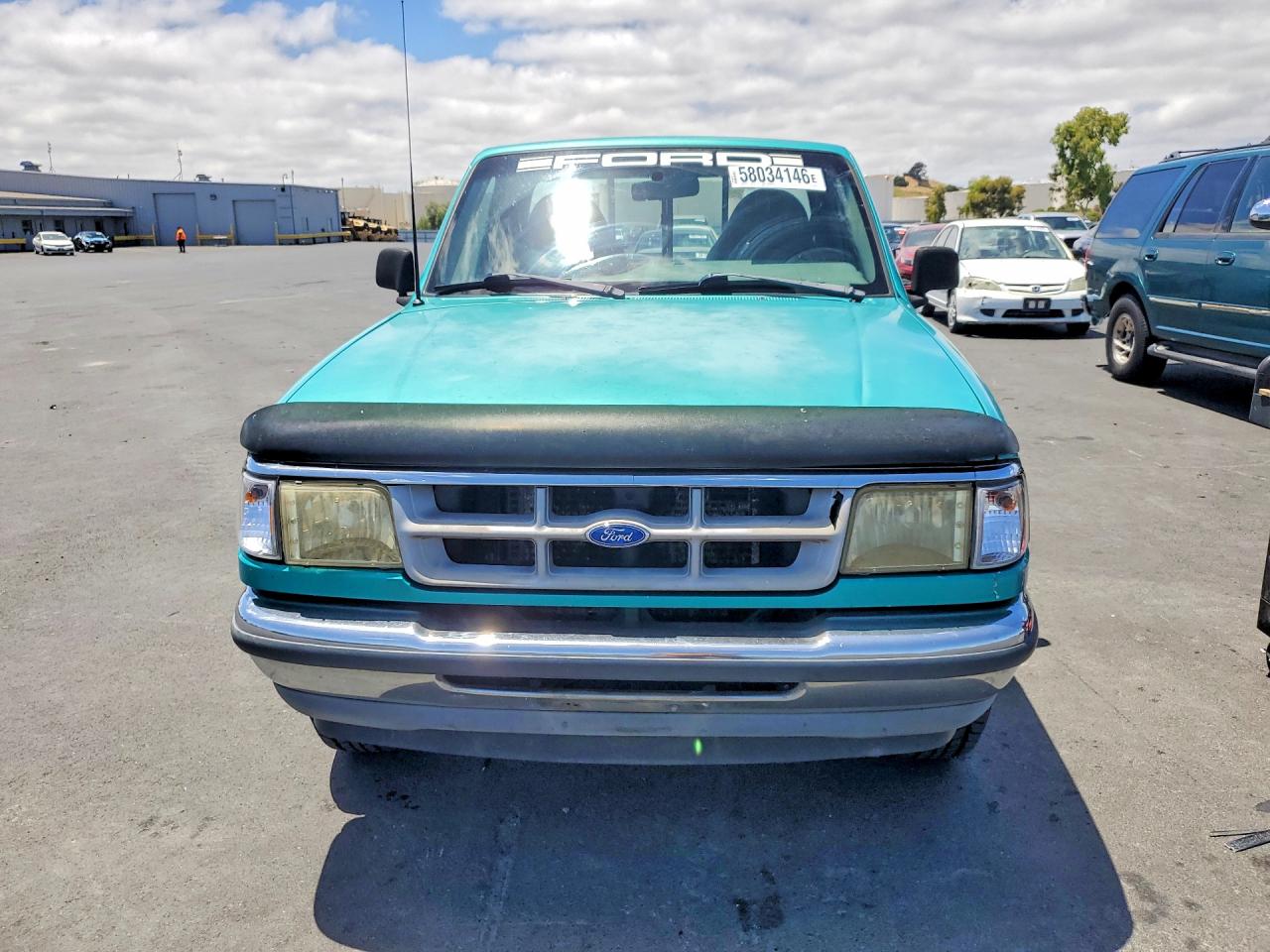 1994 Ford Ranger Turquoise vin: 1FTCR10X9RPB24696