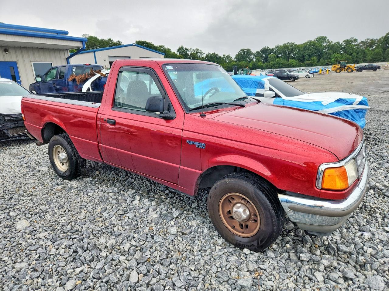 1997 Ford Ranger Maroon vin: 1FTCR10XXVUB52907