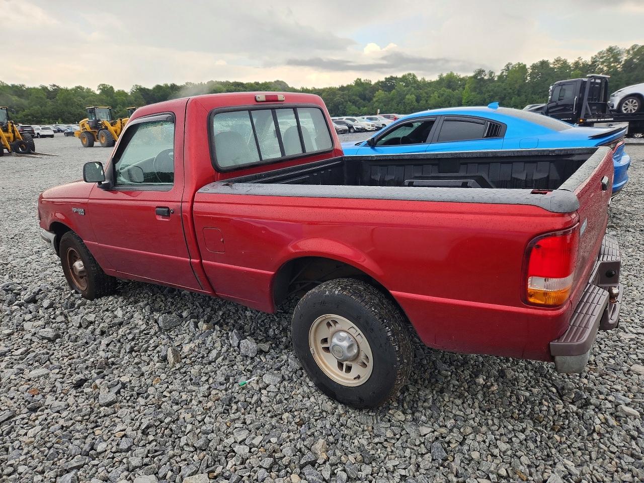 1997 Ford Ranger Maroon vin: 1FTCR10XXVUB52907