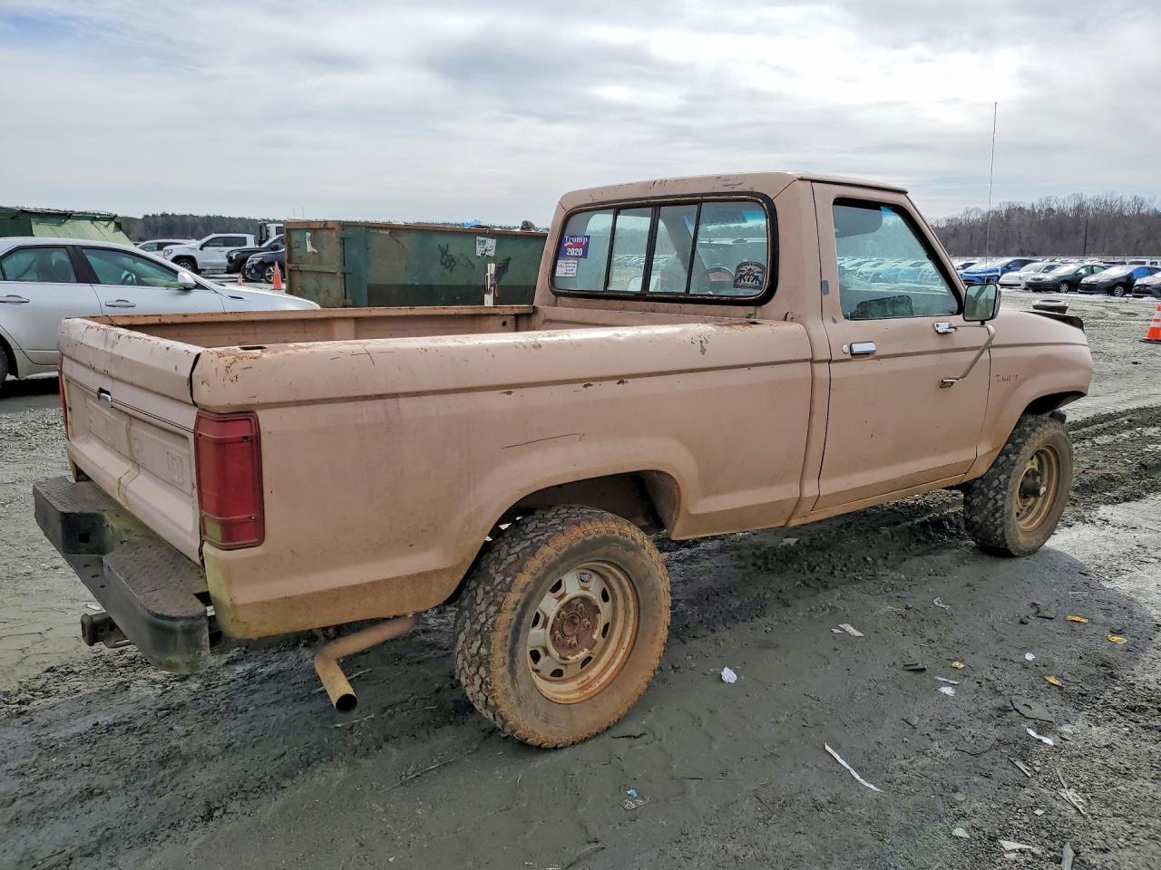1987 Ford Ranger Pink vin: 1FTCR11AXHUA91458
