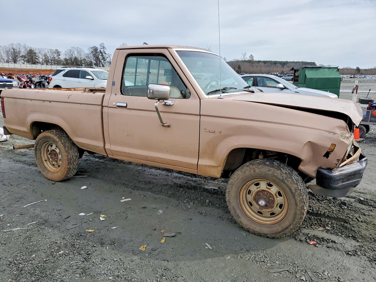 1987 Ford Ranger Pink vin: 1FTCR11AXHUA91458