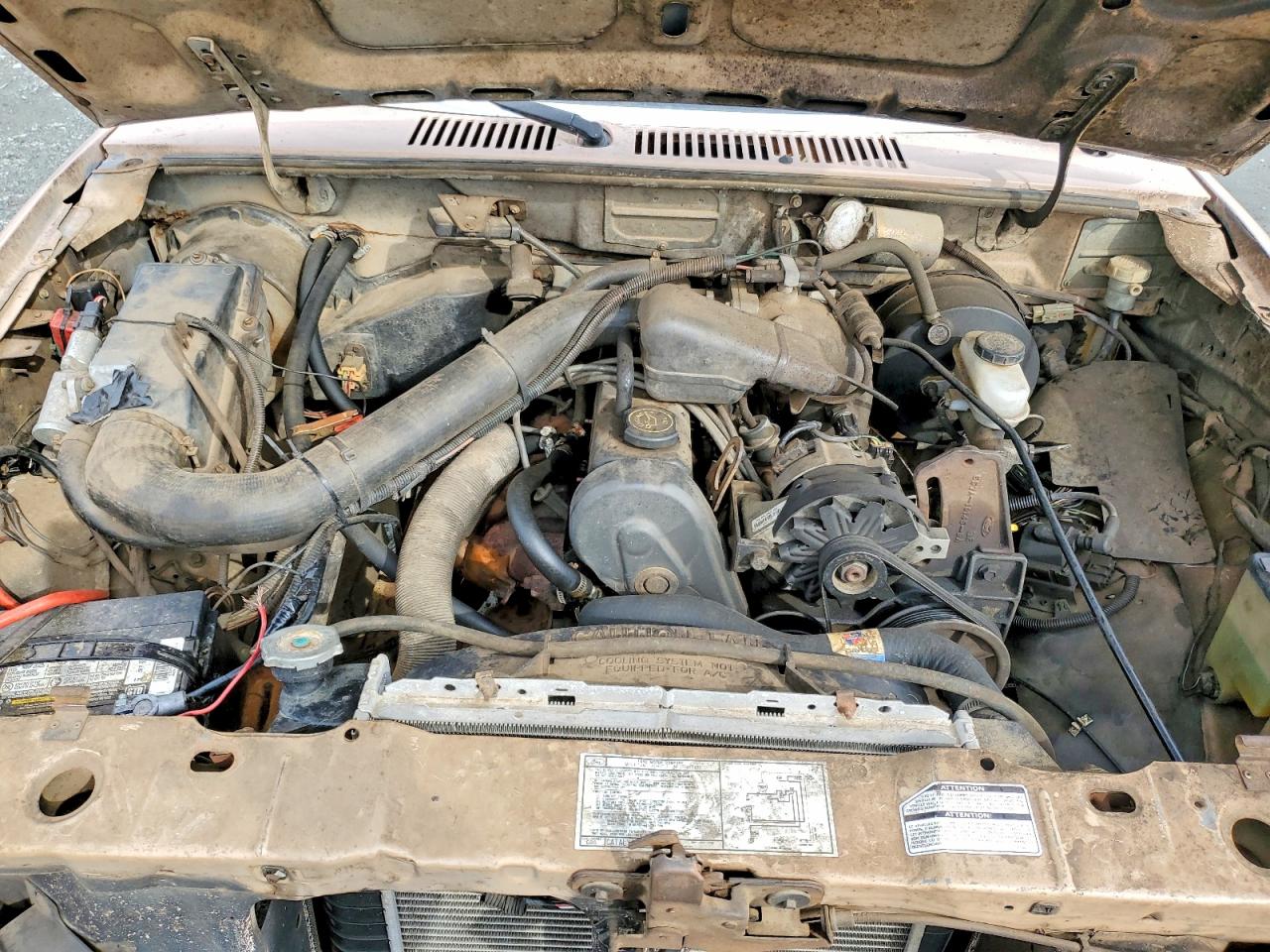 1987 Ford Ranger Pink vin: 1FTCR11AXHUA91458