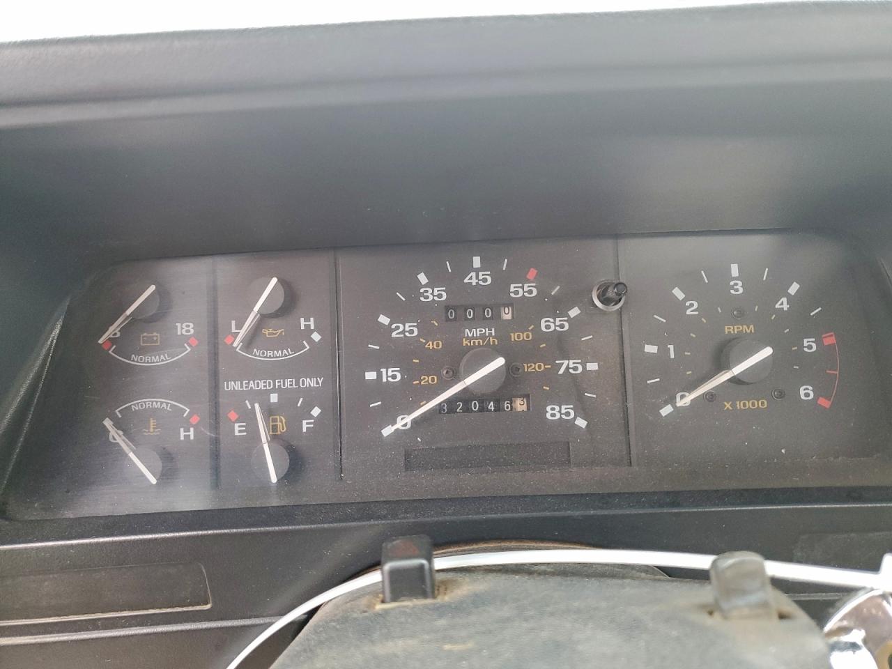 1992 Ford Ranger Black vin: 1FTCR11T3NTA13994